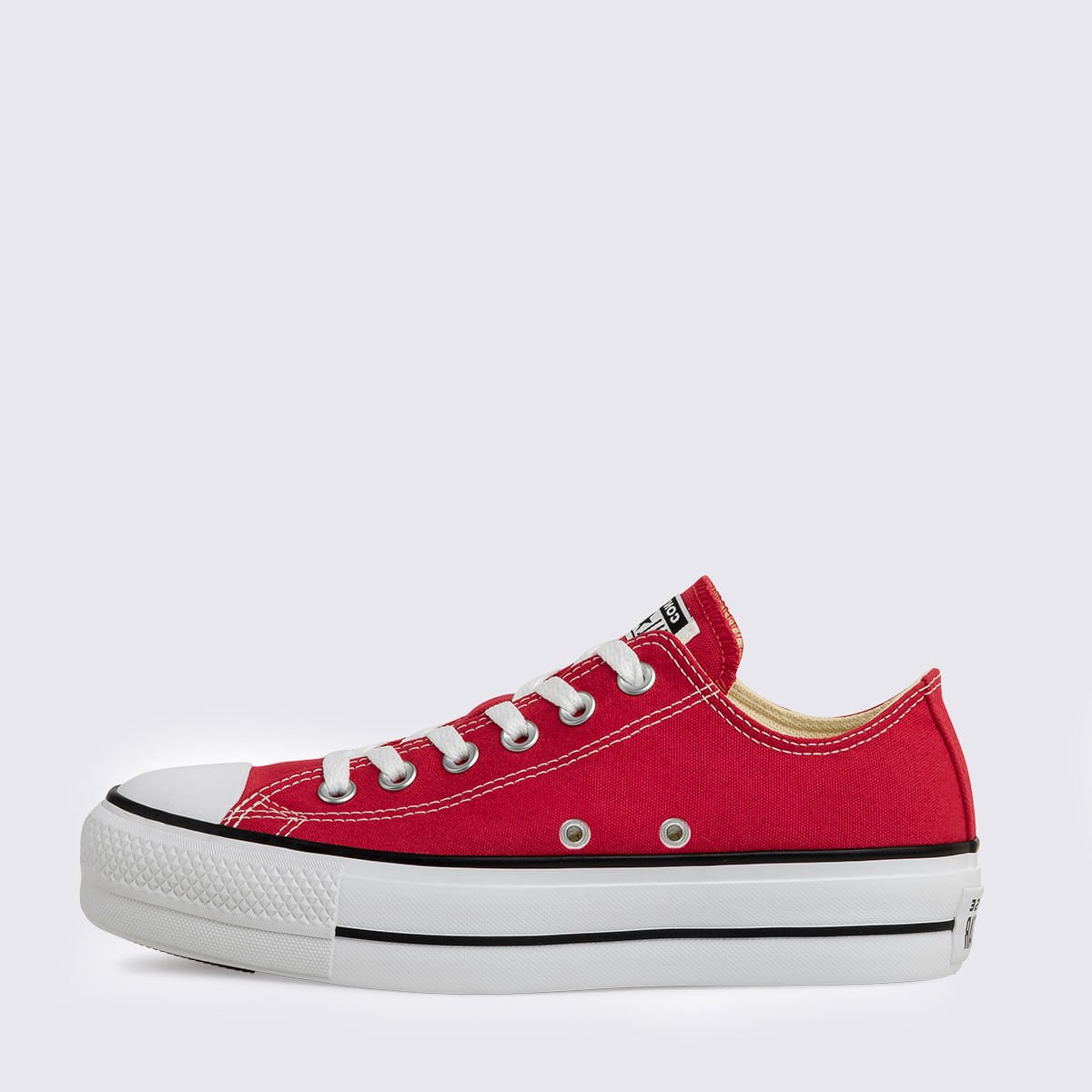 Tênis All Star Chuck Taylor Platform Vermelho Preto Branco CT04950002 Vermelho 2