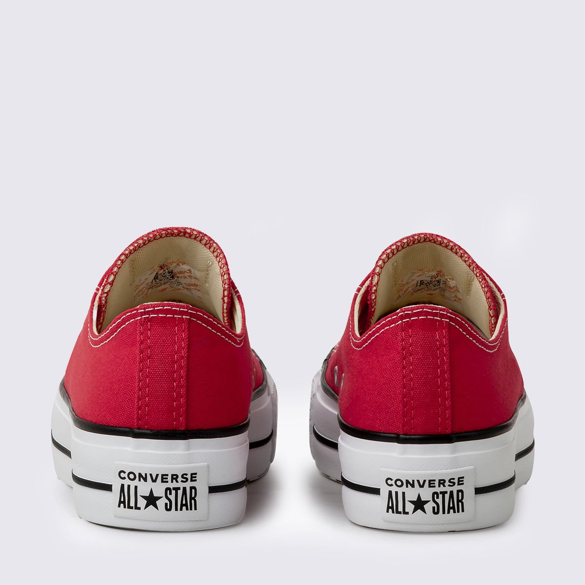 Tênis All Star Chuck Taylor Platform Vermelho Preto Branco CT04950002 Vermelho 4