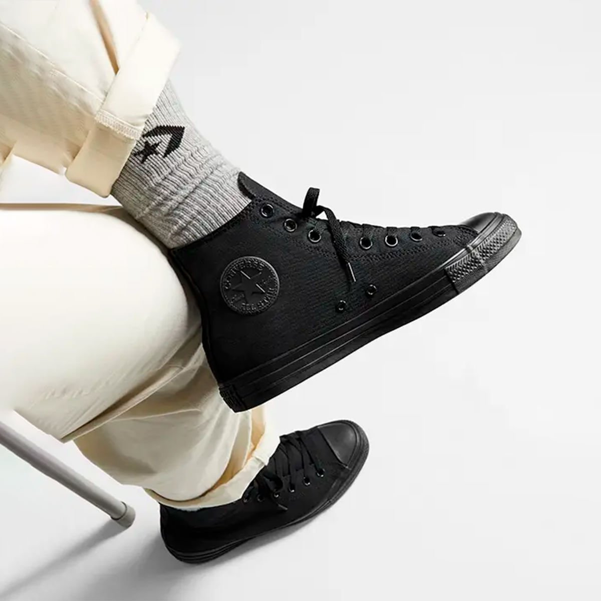 Tênis Chuck Taylor All Star Monochrome Preto CT04470002 Preto 5