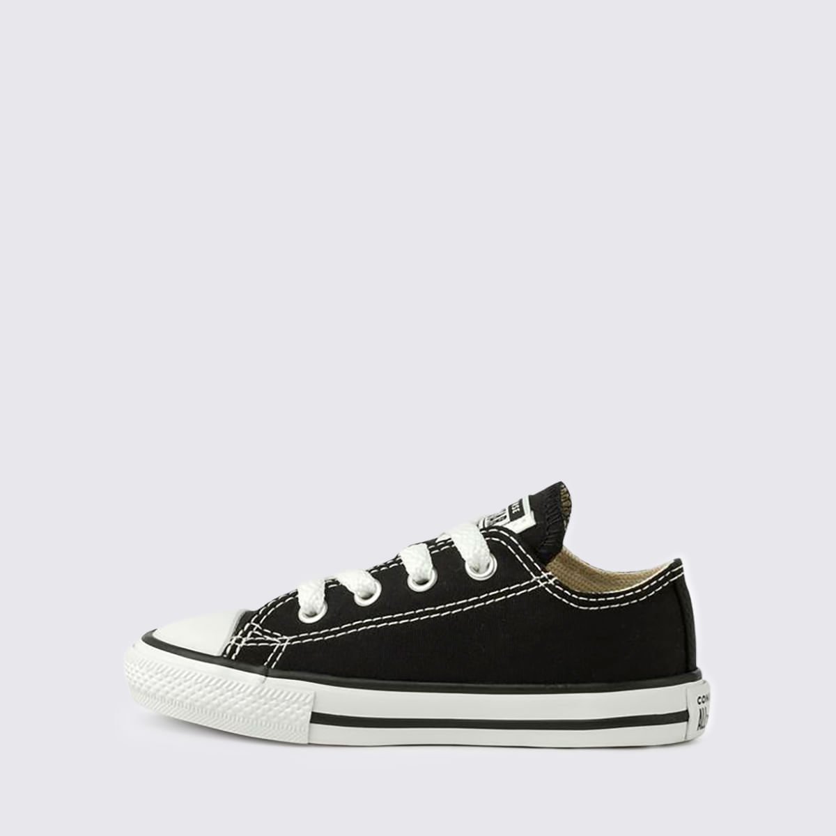 Tênis Converse Chuck Taylor Baby All Star Infantil Preto Cru Preto CK00010002 Preto 2