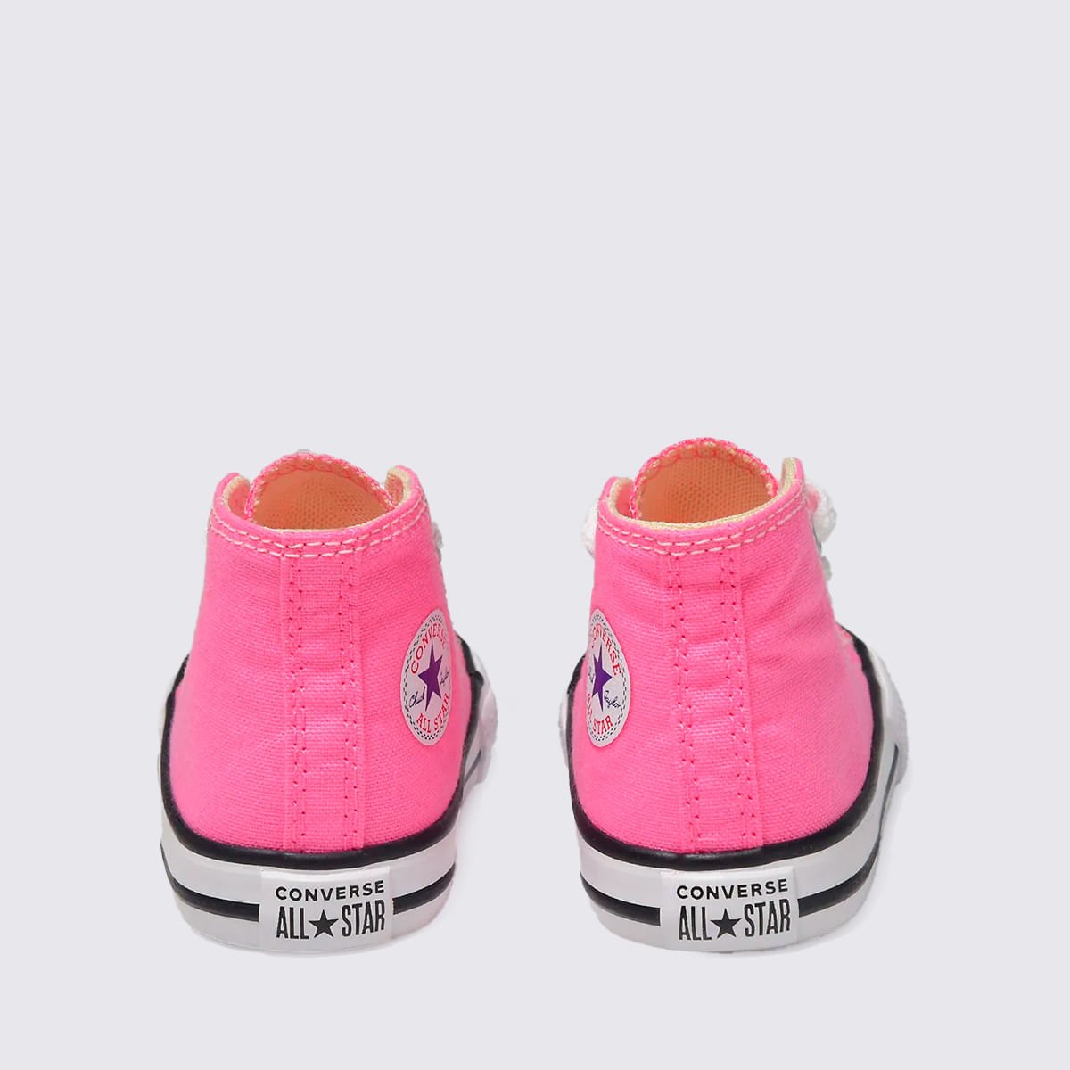 Tênis Converse Chuck Taylor All Star Infantil Rosa Cru Preto CK00030006 Rosa 5