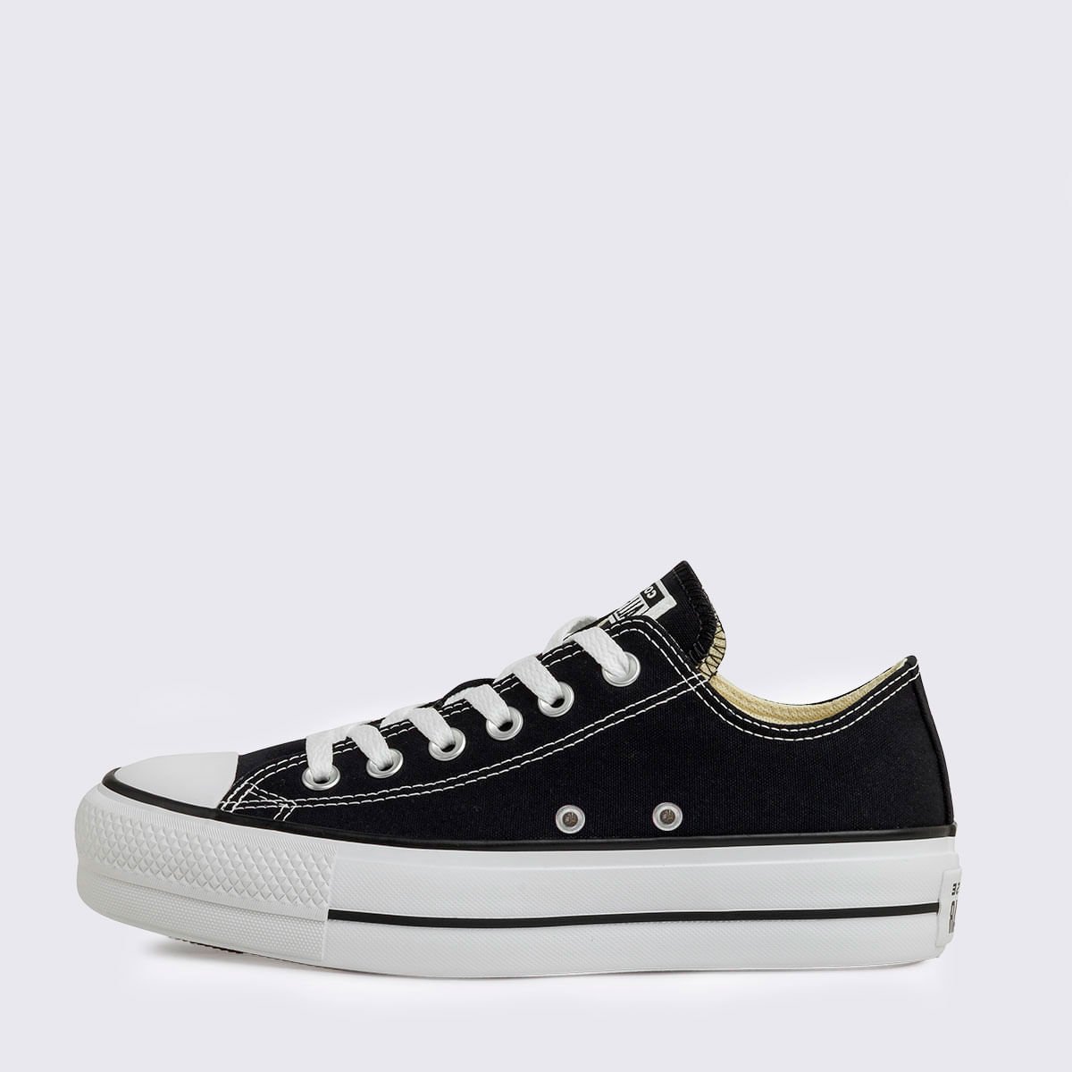 Tênis All Star Chuck Taylor Platform Preto Branco CT04950001 Preto 2