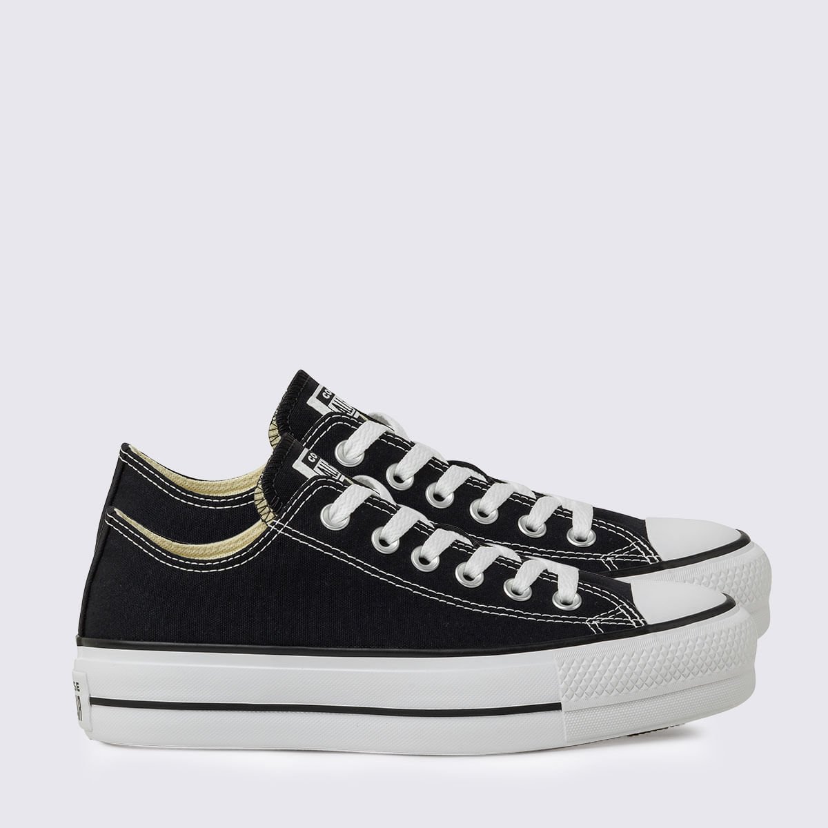 Tênis All Star Chuck Taylor Platform Preto Branco CT04950001 Preto 3