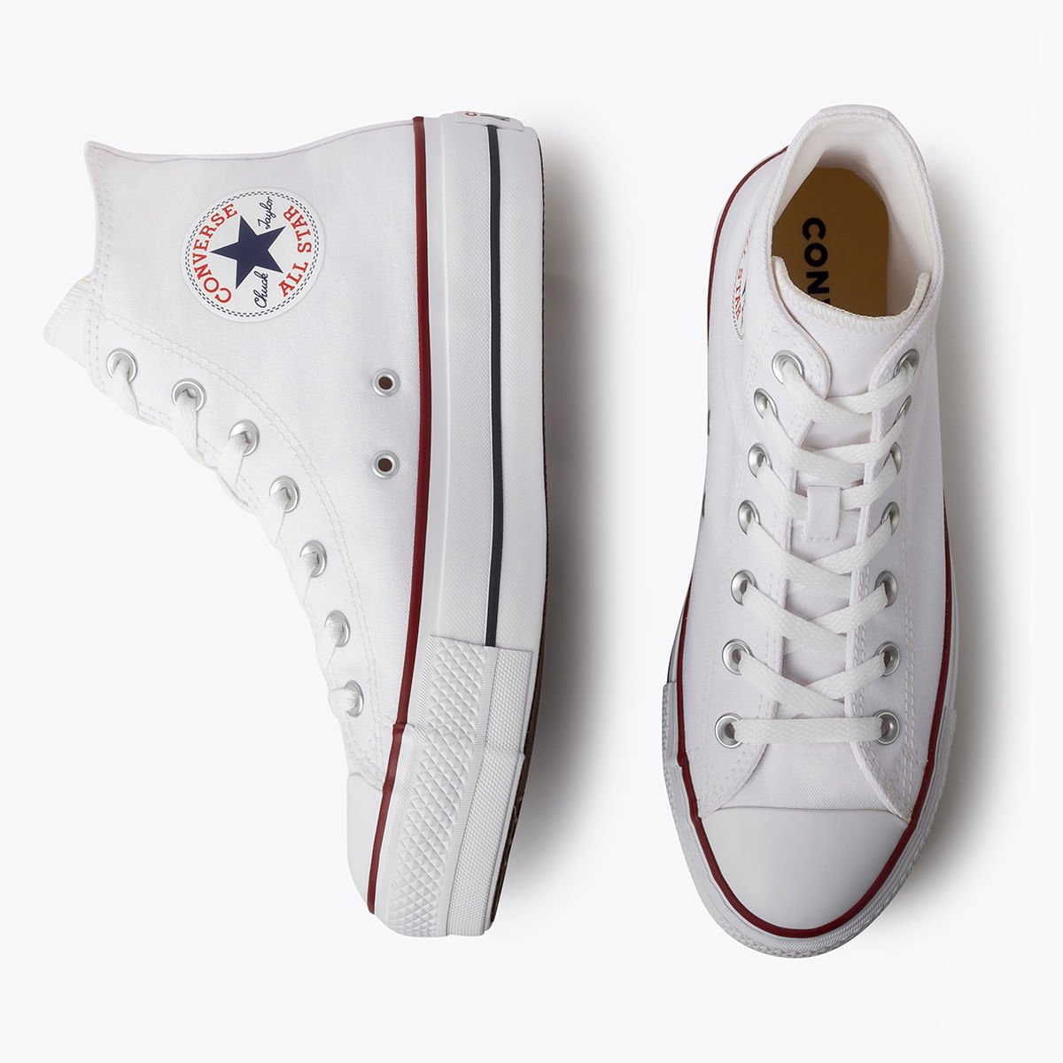 Tênis All Star Chuck Taylor Platform Branco Marinho CT04940003 Branco 3