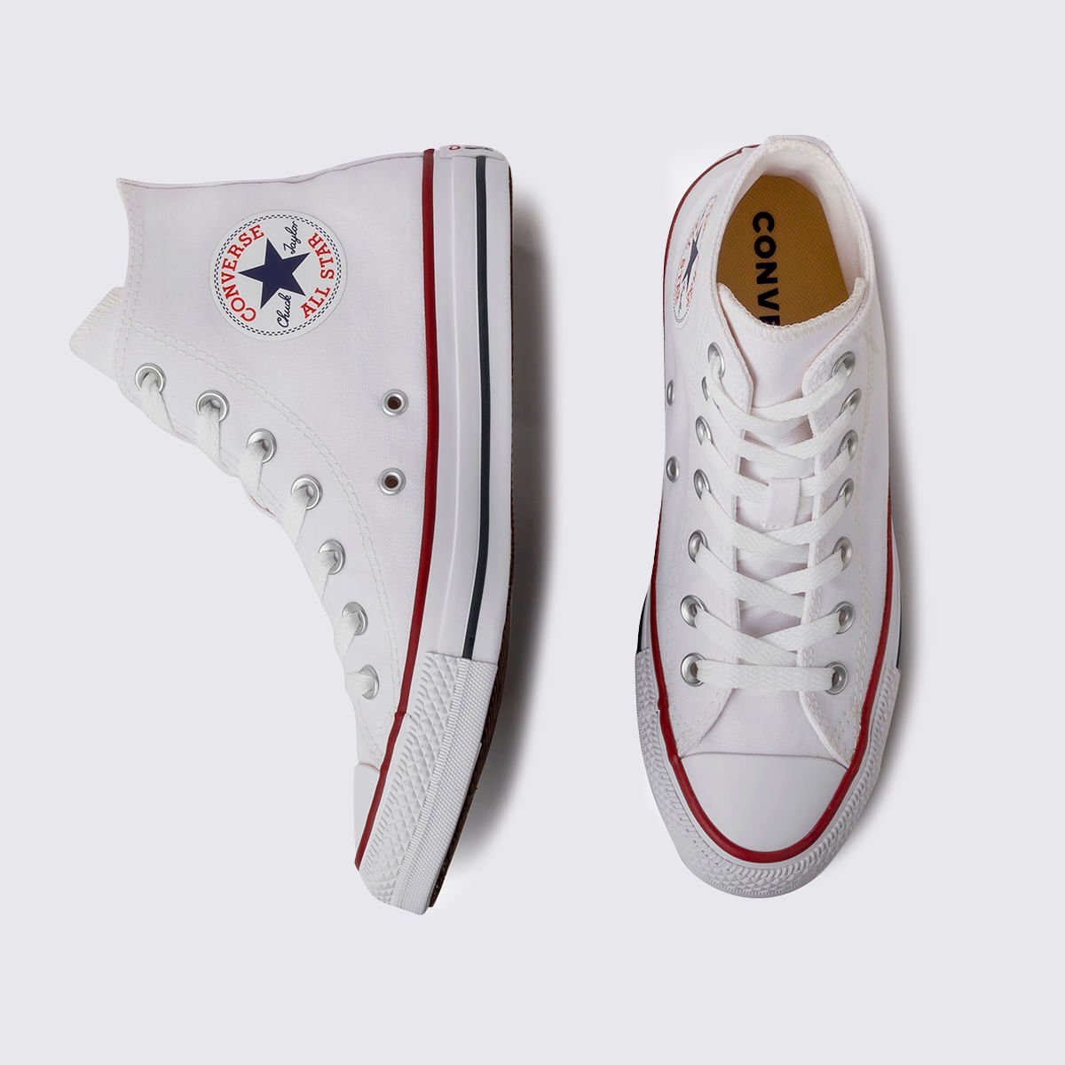 Tênis Chuck Taylor All Star Branco Marinho CT00040001 Branco 4
