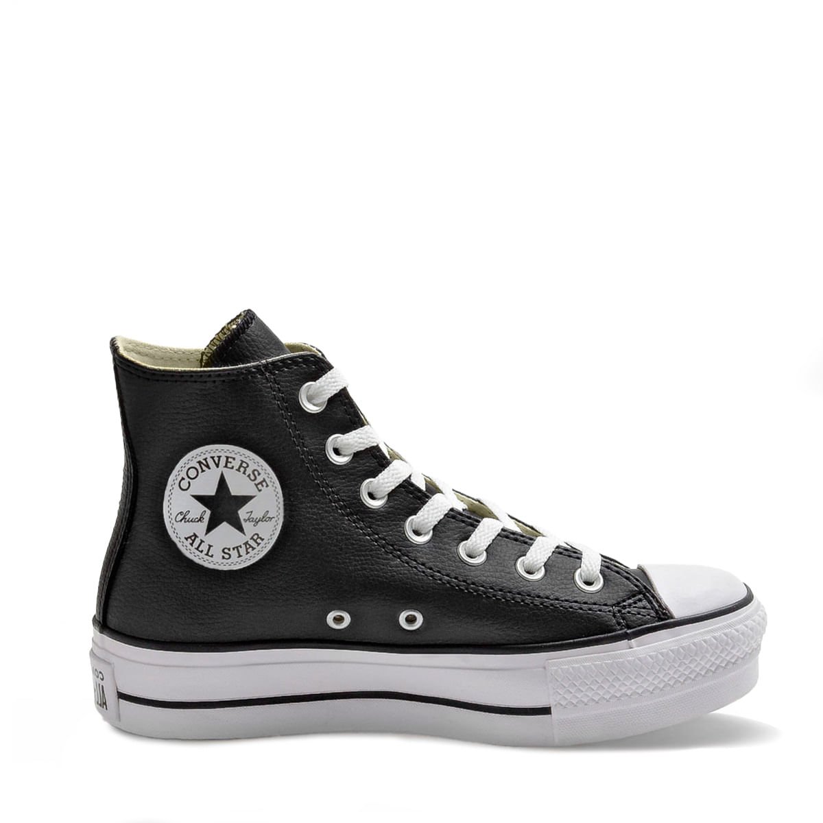 Tênis Chuck Taylor All Star Lift Preto Branco Preto CT09820002
