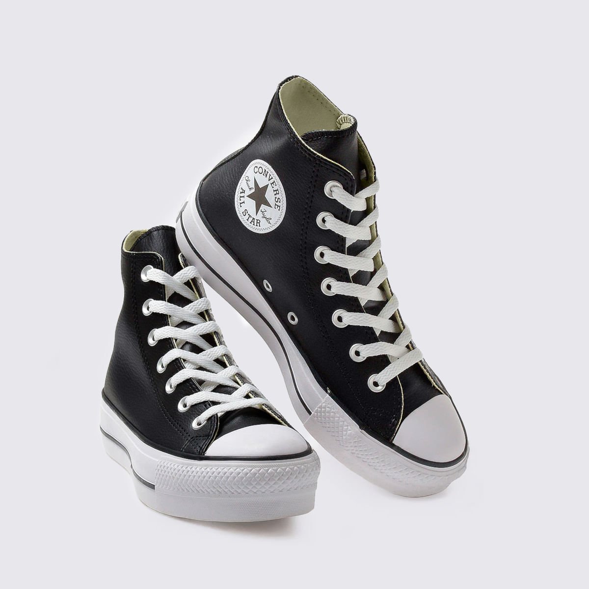 Tênis Chuck Taylor All Star Lift Preto Branco Preto CT09820002 Preto 4