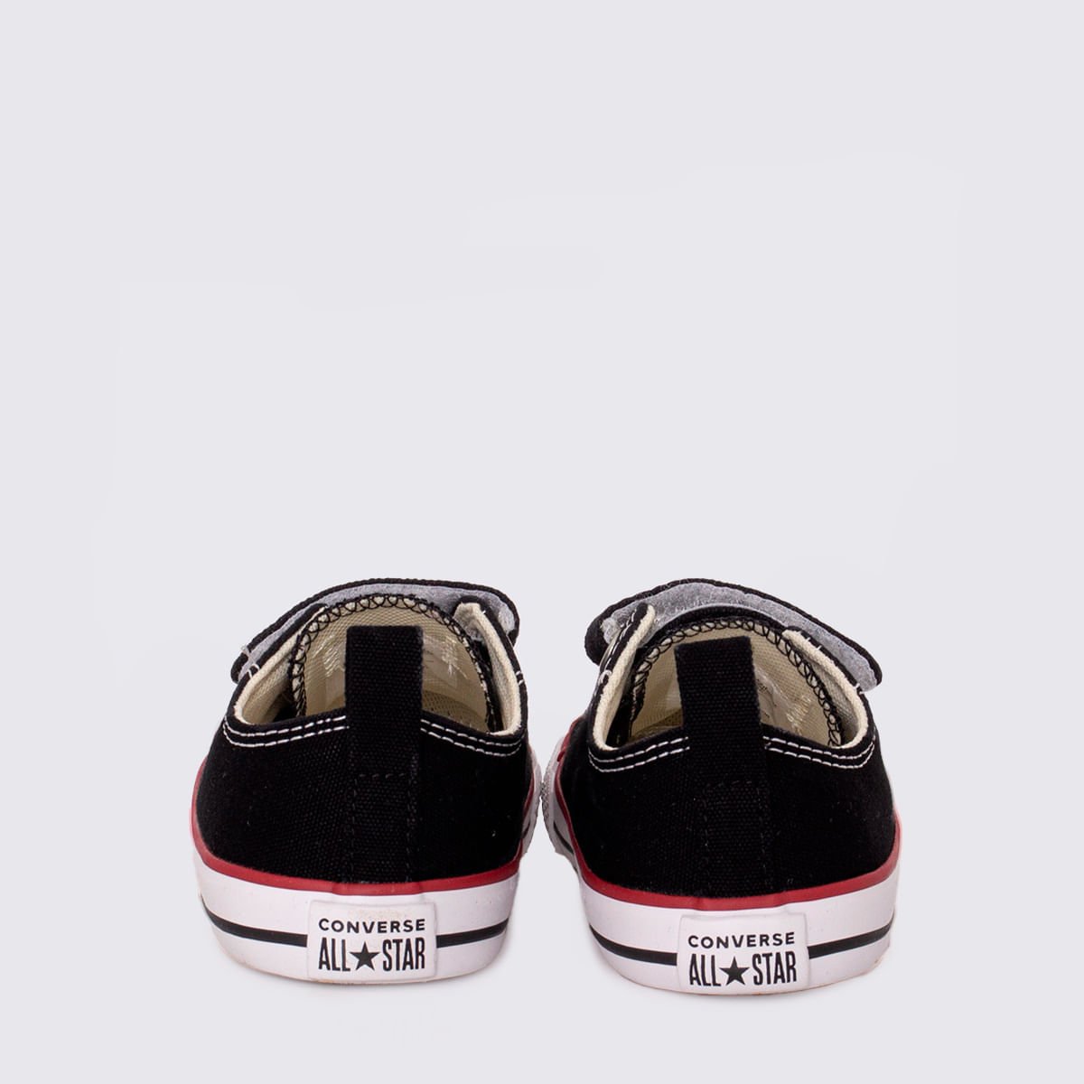 Tênis Converse Chuck Taylor All Star Infantil 2V Preto Vermelho CK10410007 Preto 4