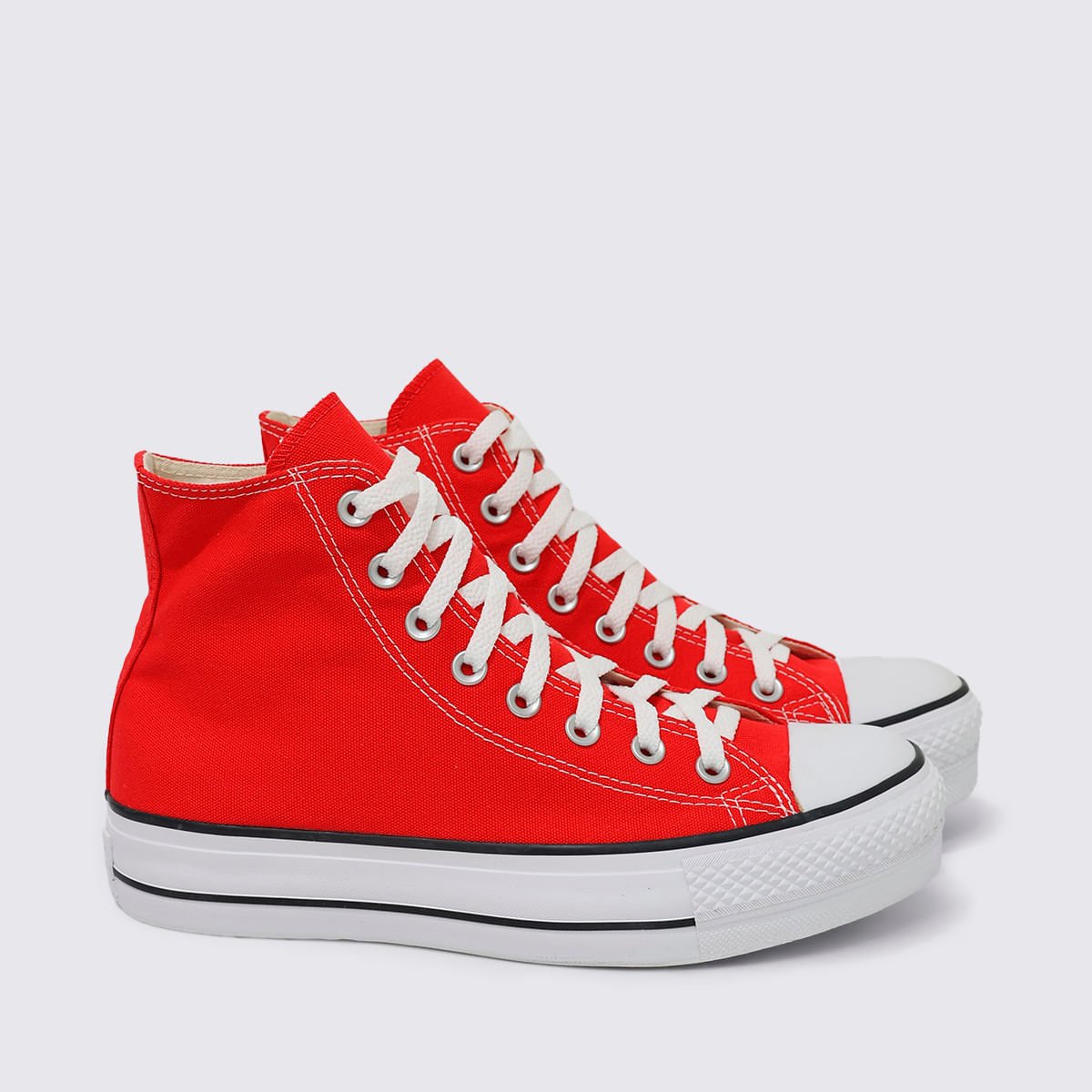 Tênis All Star Chuck Taylor Platform Vermelho Preto Branco CT04940002 Vermelho 3