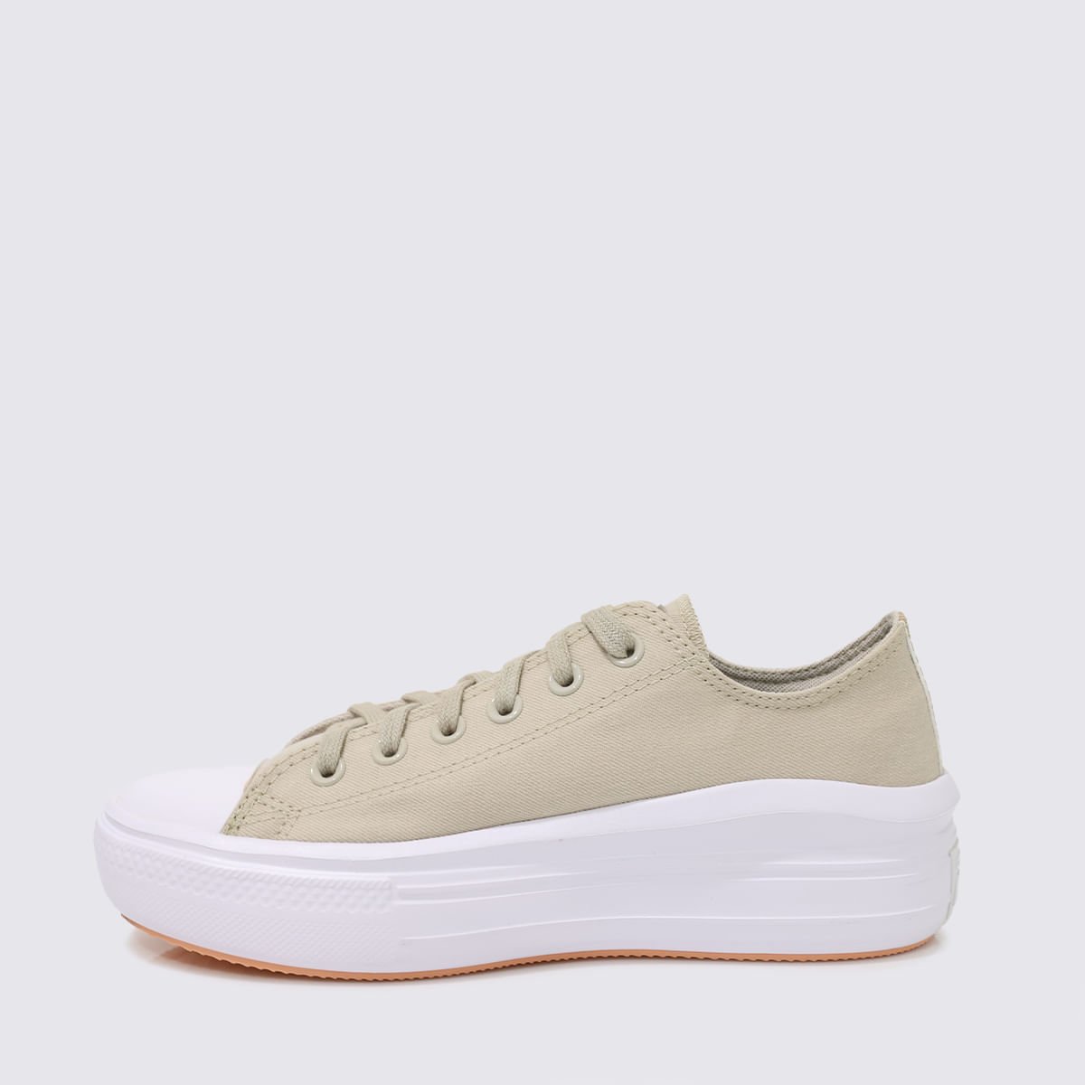 Tênis Chuck Taylor All Star Move Bege Claro Ouro Branco CT16160001 Bege 2