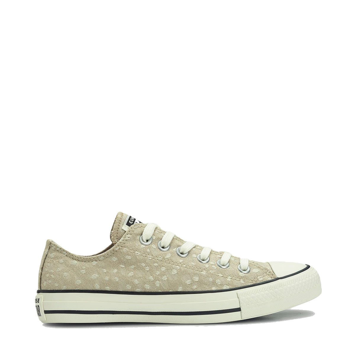 Tênis Converse All Star Chuck Taylor Marfim Amendoa Preto CT33620001