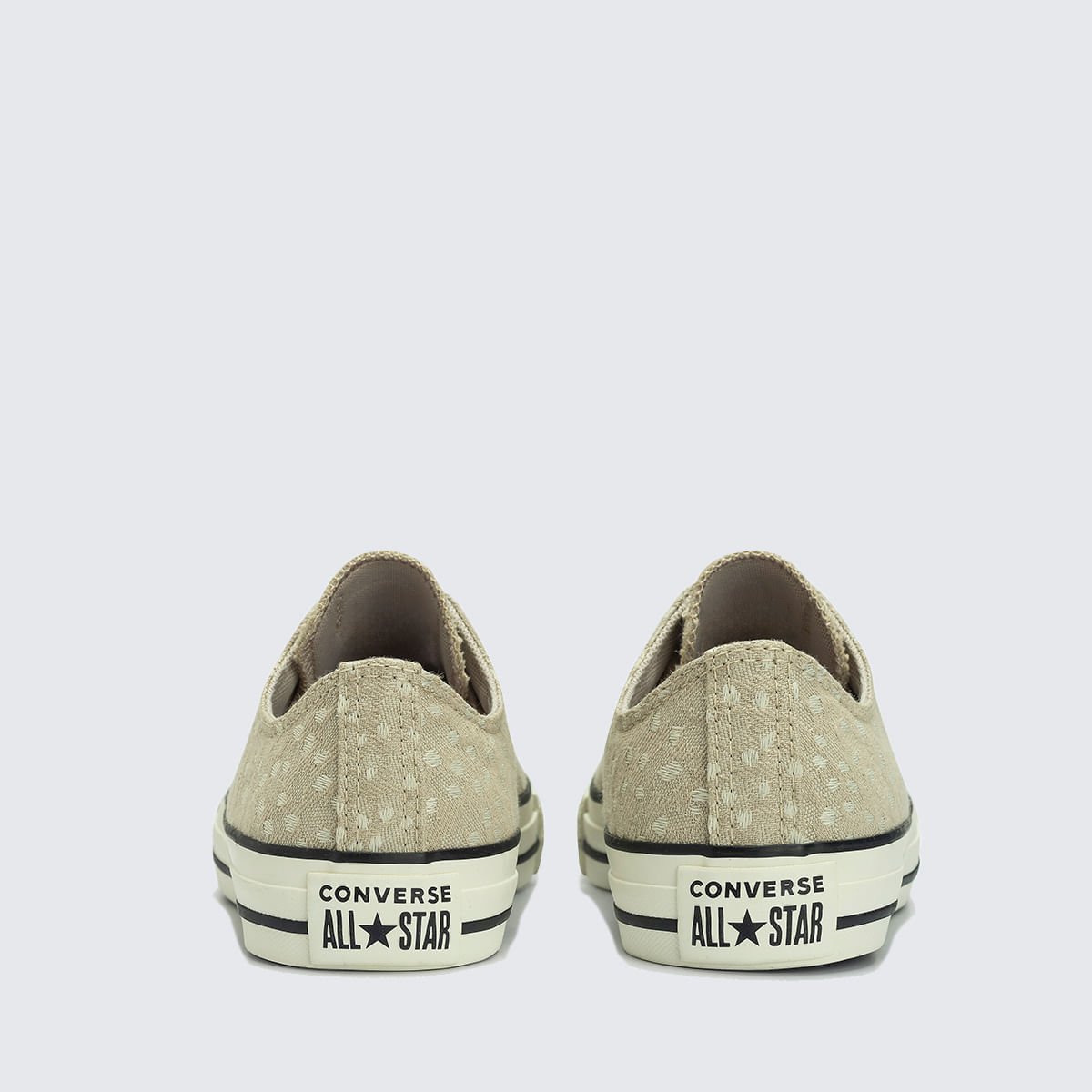 Tênis Converse All Star Chuck Taylor Marfim Amendoa Preto CT33620001 Bege 5