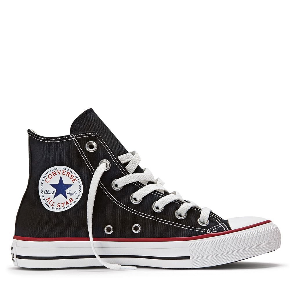 Tênis Chuck Taylor All Star Preto Vermelho Preto CT00040007