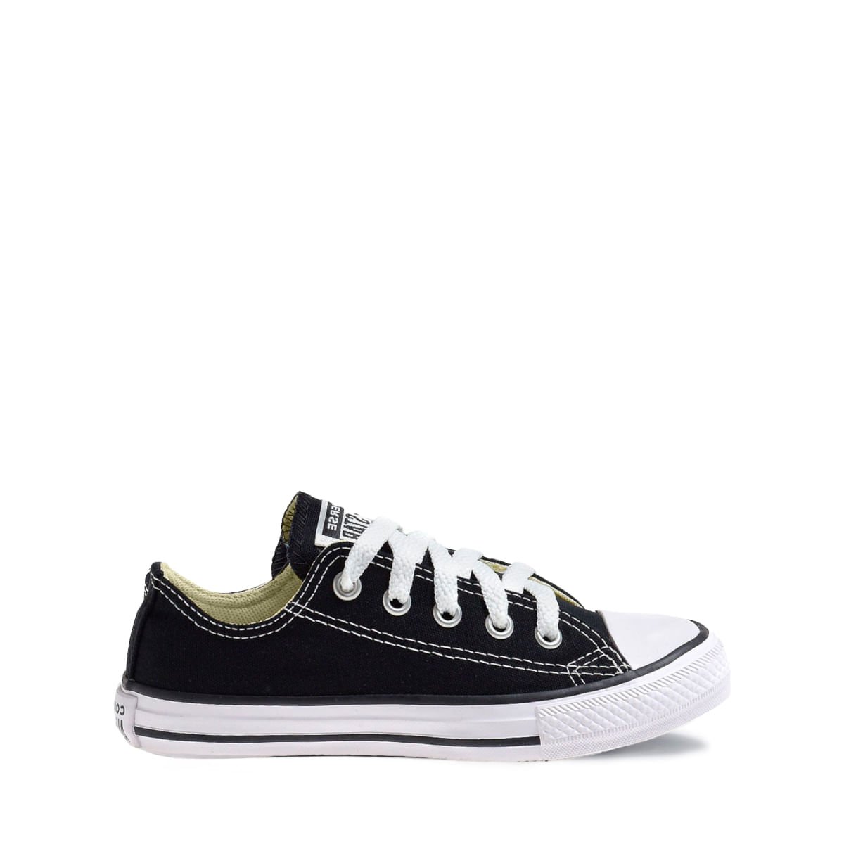 Tênis Converse Chuck Taylor All Star Infantil Cru Preto CK00020002