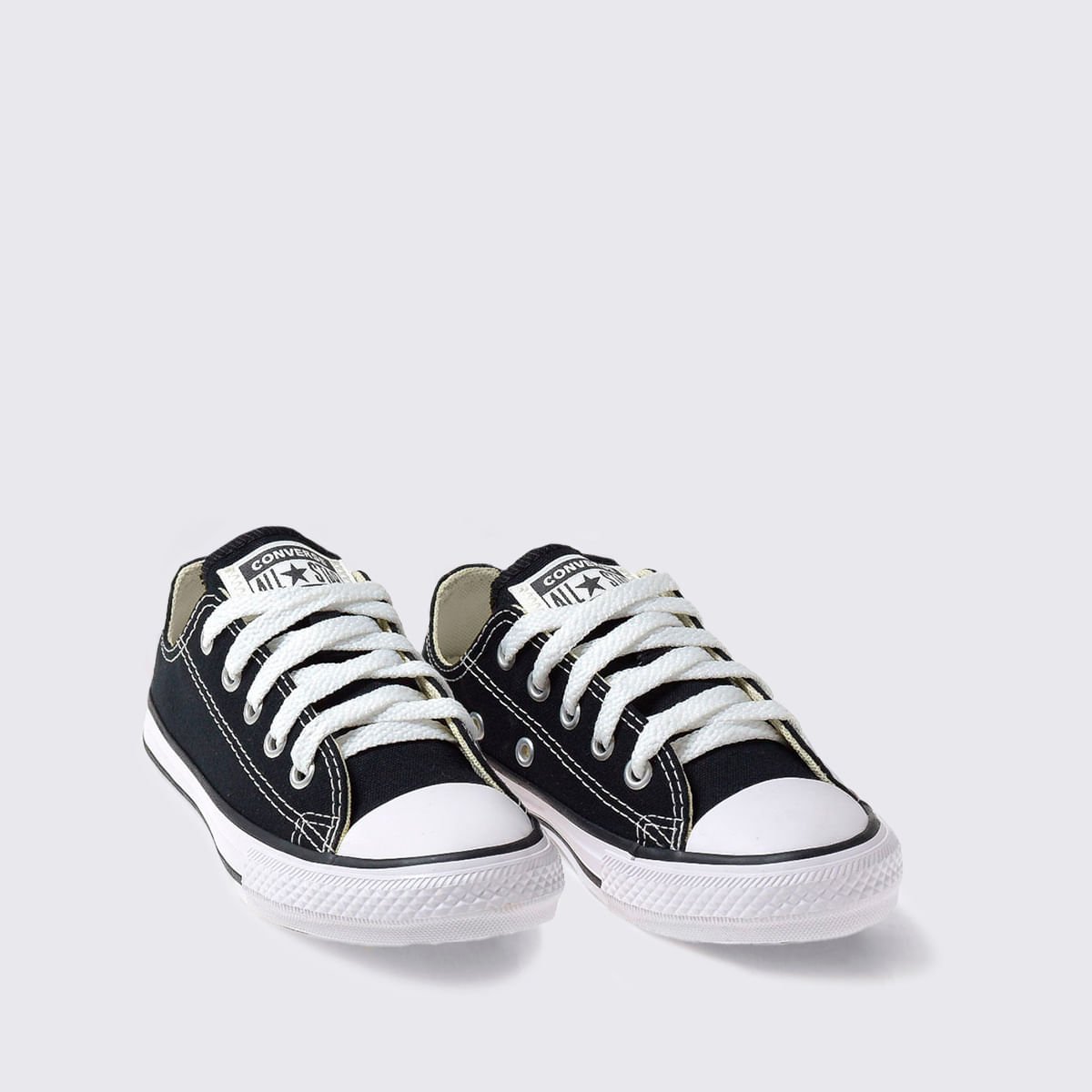 Tênis Converse Chuck Taylor All Star Infantil Cru Preto CK00020002 Preto 3