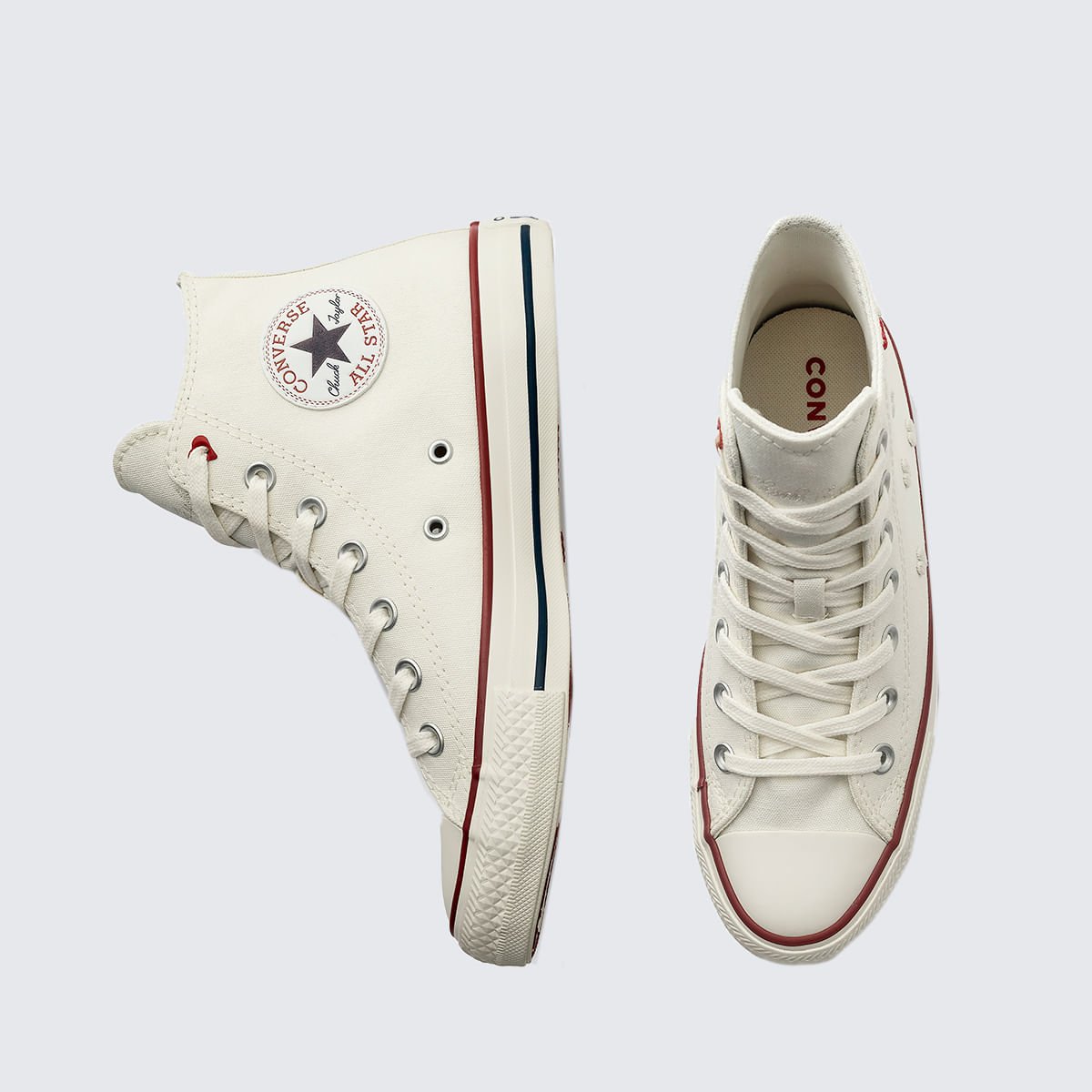 Tênis Converse All Star Chuck Taylor Amendoa CT32810001 Branco 4