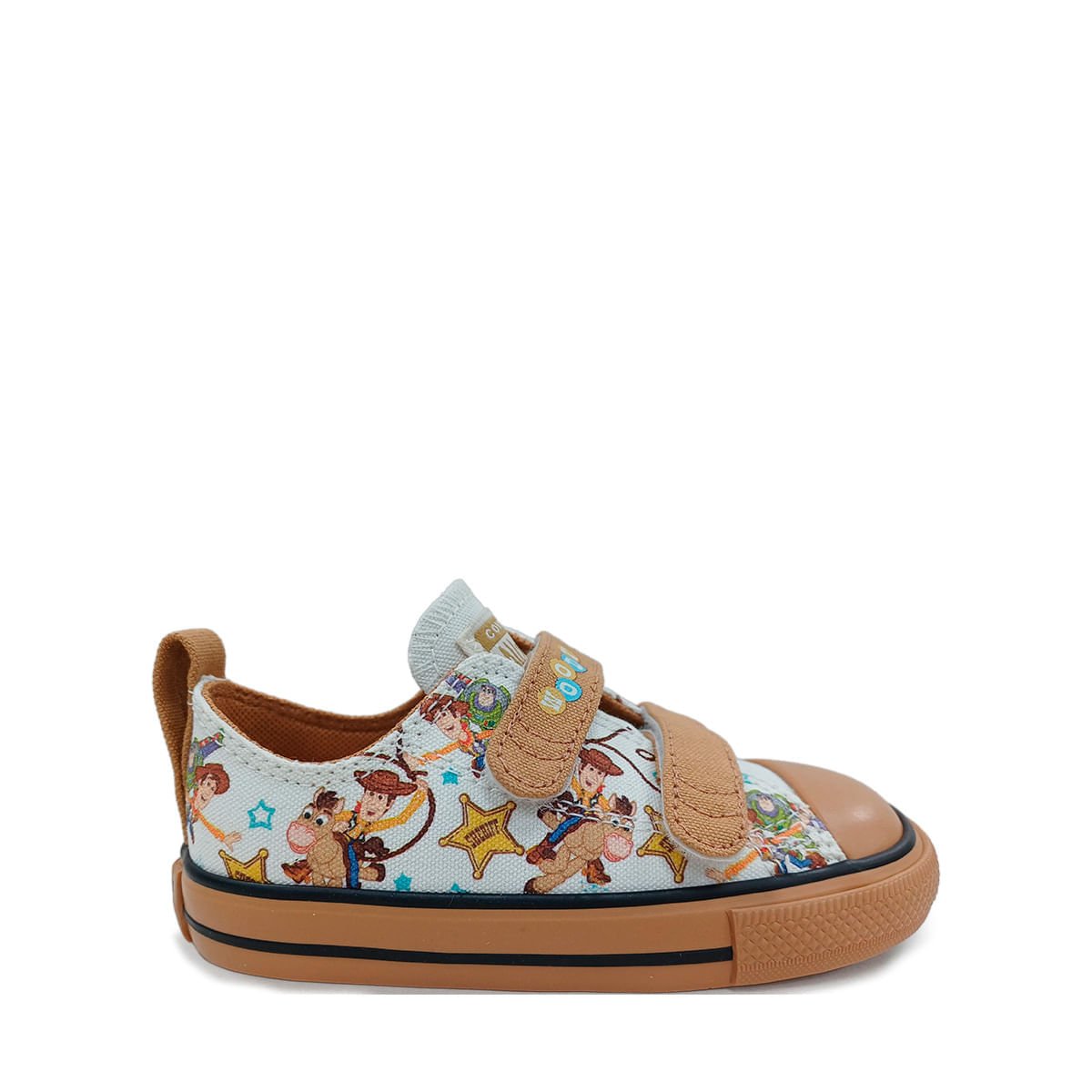 Tênis Converse All Star Chuck Taylor 2V Toy Story Marfim Caramelo CK15490001 Marfim/Caramelo 1