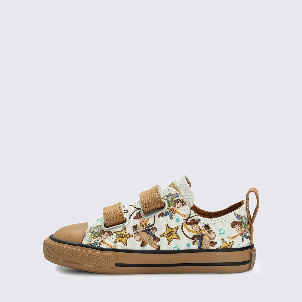 Tênis Converse All Star Chuck Taylor 2V Toy Story Marfim Caramelo CK15490001 Marfim/Caramelo 2