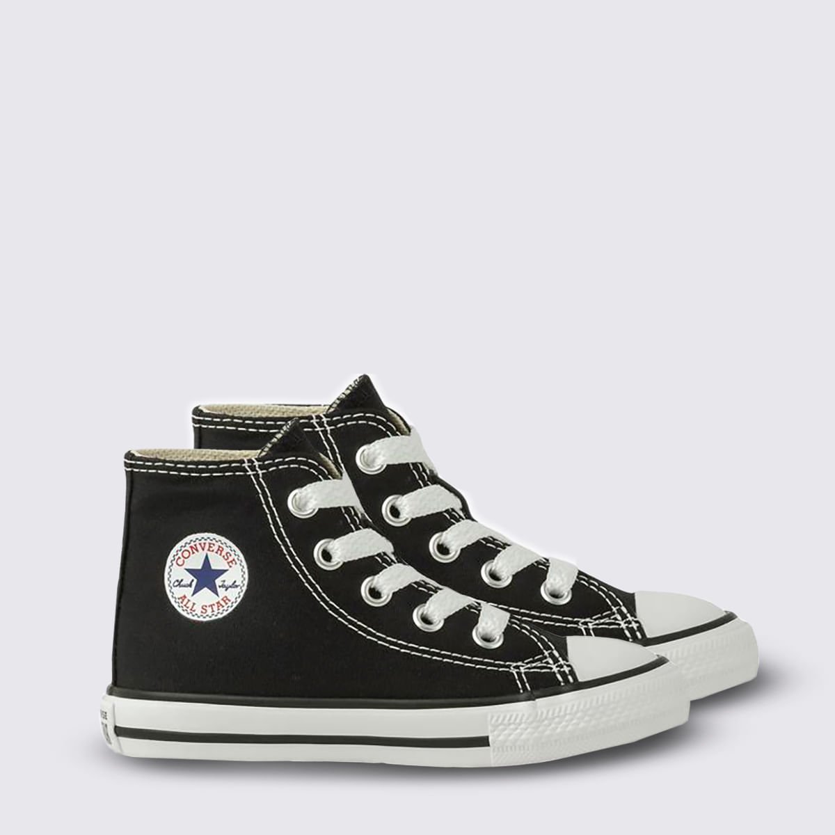 Tênis Converse Chuck Taylor All Star Infantil Preto Cru CK00030002 Preto 4