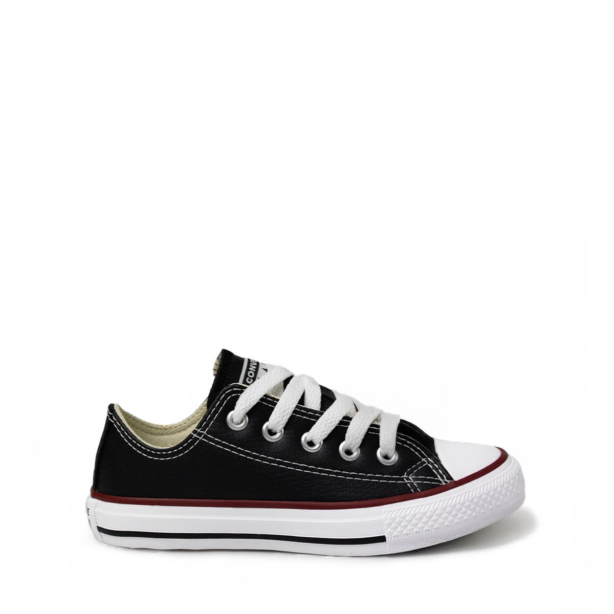 Tênis Converse Chuck Taylor All Star Infantil Preto Vermelho Branco CK04200003