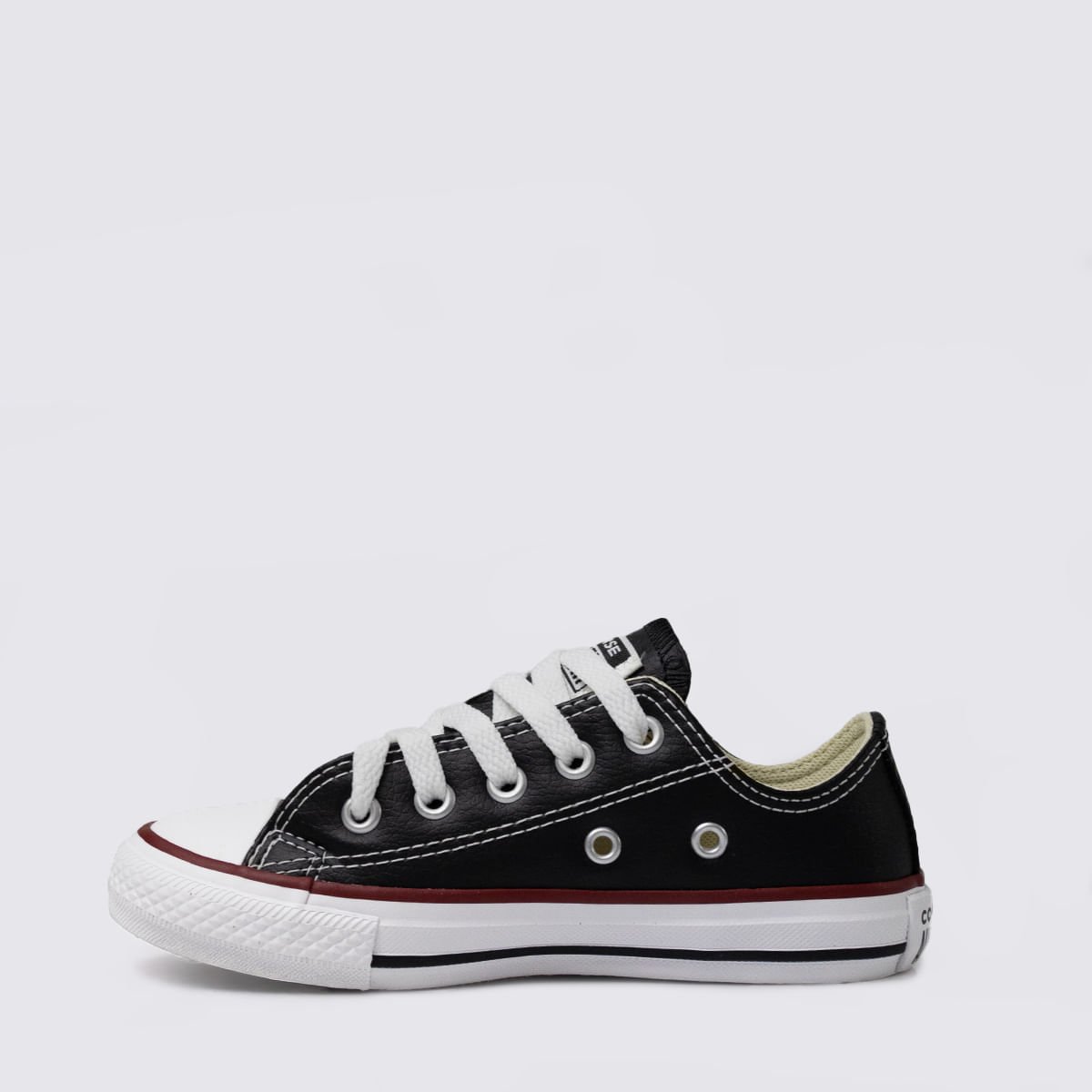 Tênis Converse Chuck Taylor All Star Infantil Preto Vermelho Branco CK04200003 Preto 2