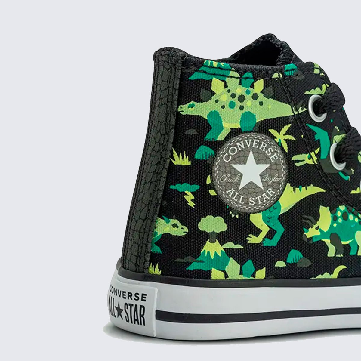 Tênis Converse All Star Chuck Taylor Dino CK14340001 Preto/Verde 3