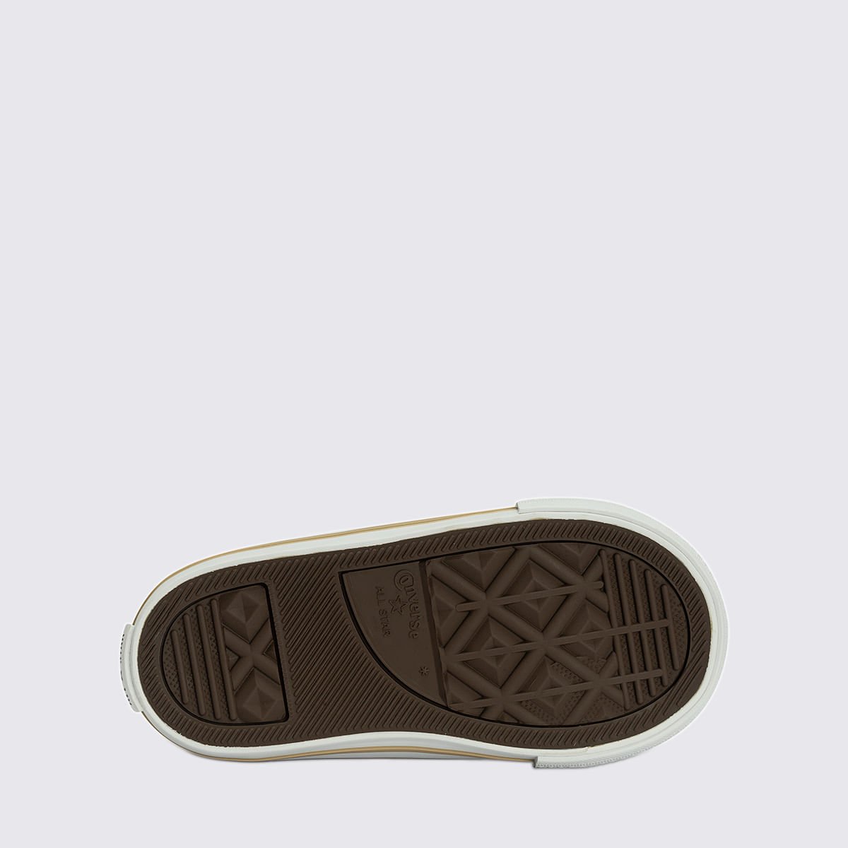 Tênis Converse All Star Chuck Taylor Infantil 2V Nude Bege Claro Branco CK04180005 Bege 2