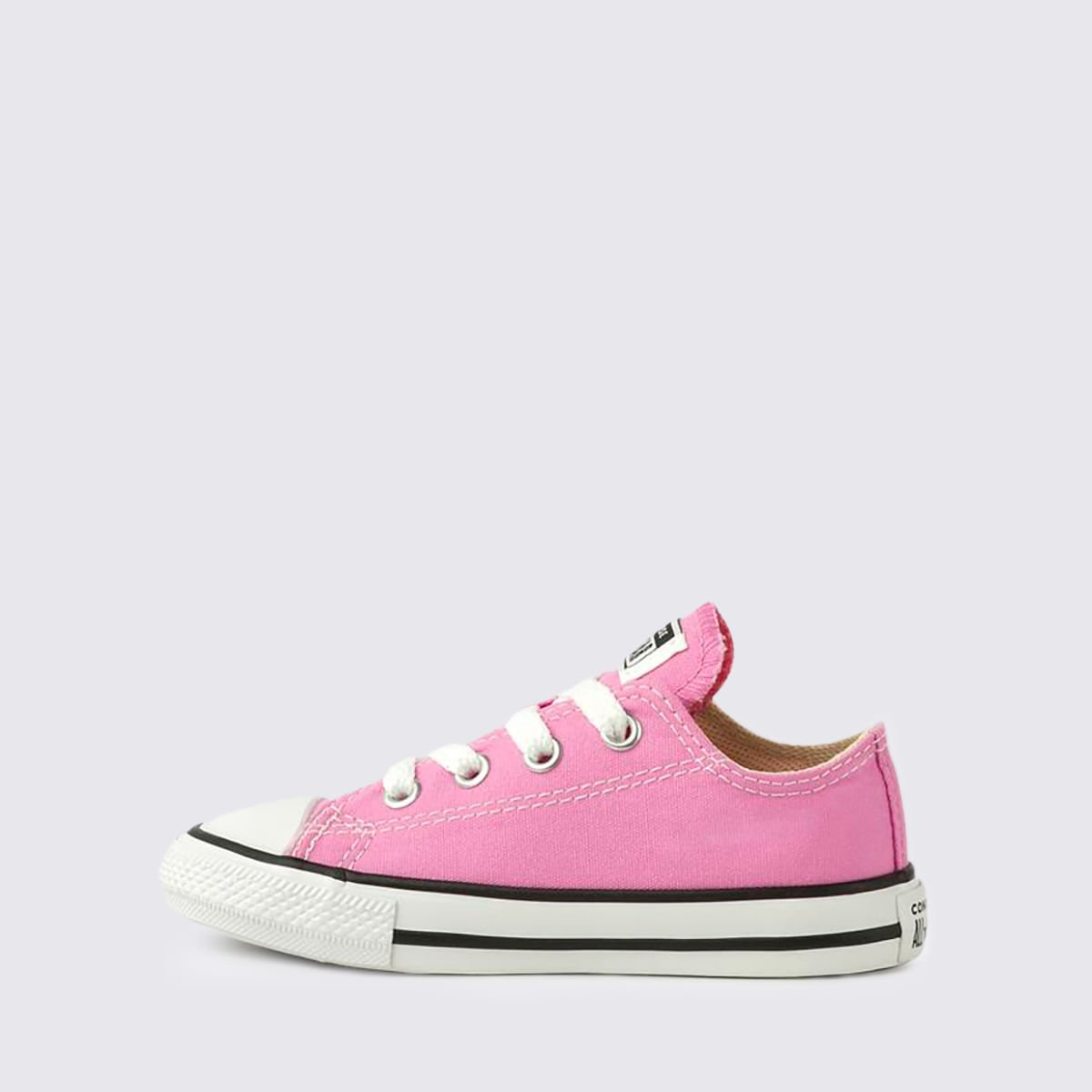 Tênis Converse Chuck Taylor All Star Infantil Rosa Cru Preto CK00010006 Rosa 2
