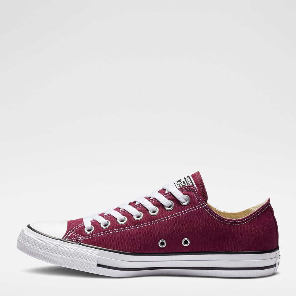 Tênis Chuck Taylor All Star Bordo Preto Branco CT00010008 Bordô 2