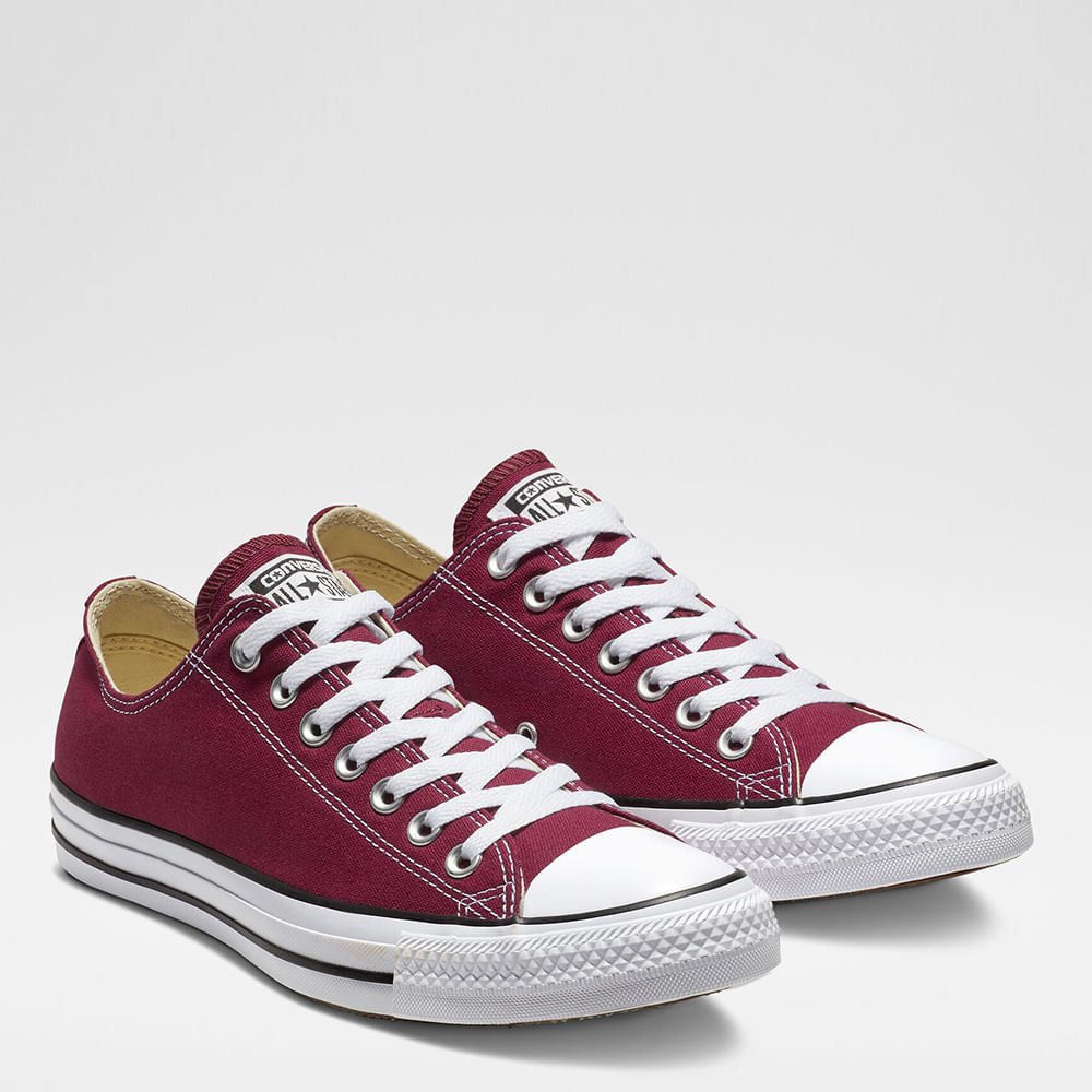 Tênis Chuck Taylor All Star Bordo Preto Branco CT00010008 Bordô 3
