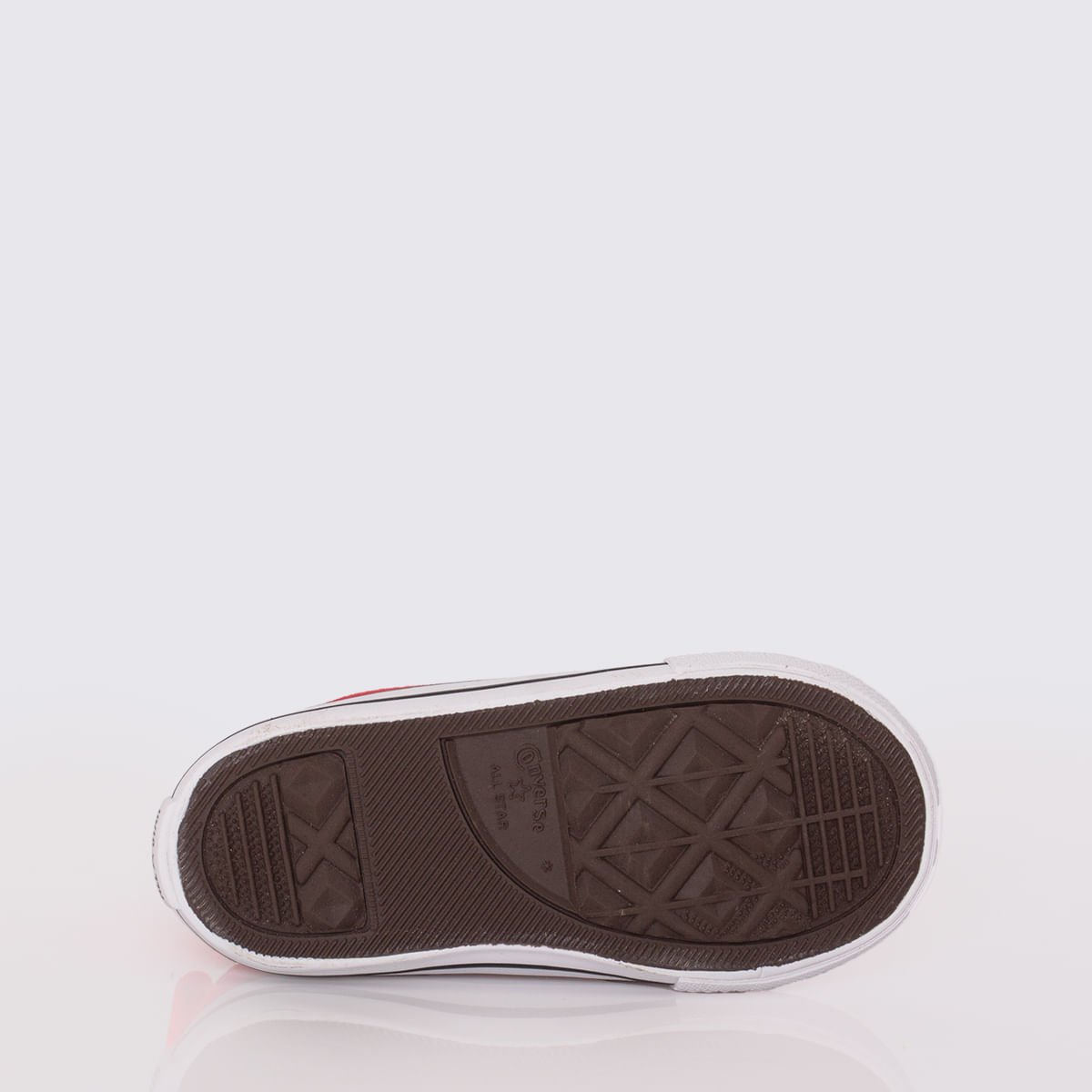 Tênis Converse Chuck Taylor All Star infantil 2V Vermelho Cru Preto CK10410004 Vermelho 5