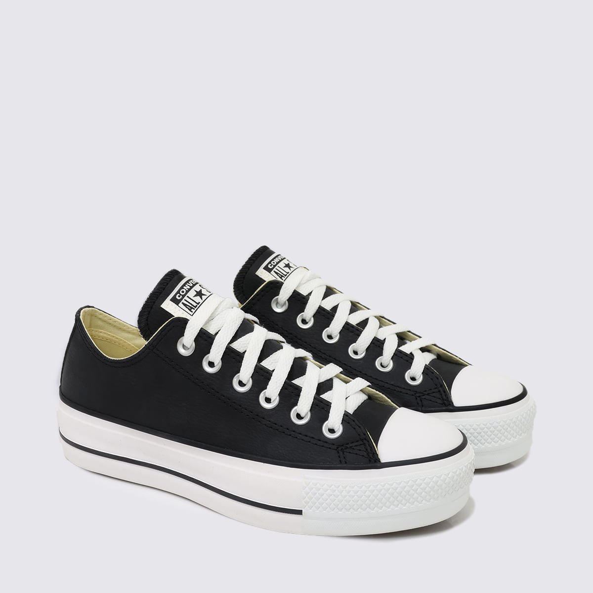 Tênis Chuck Taylor All Star Lift Preto Branco CT09830002 Preto 3