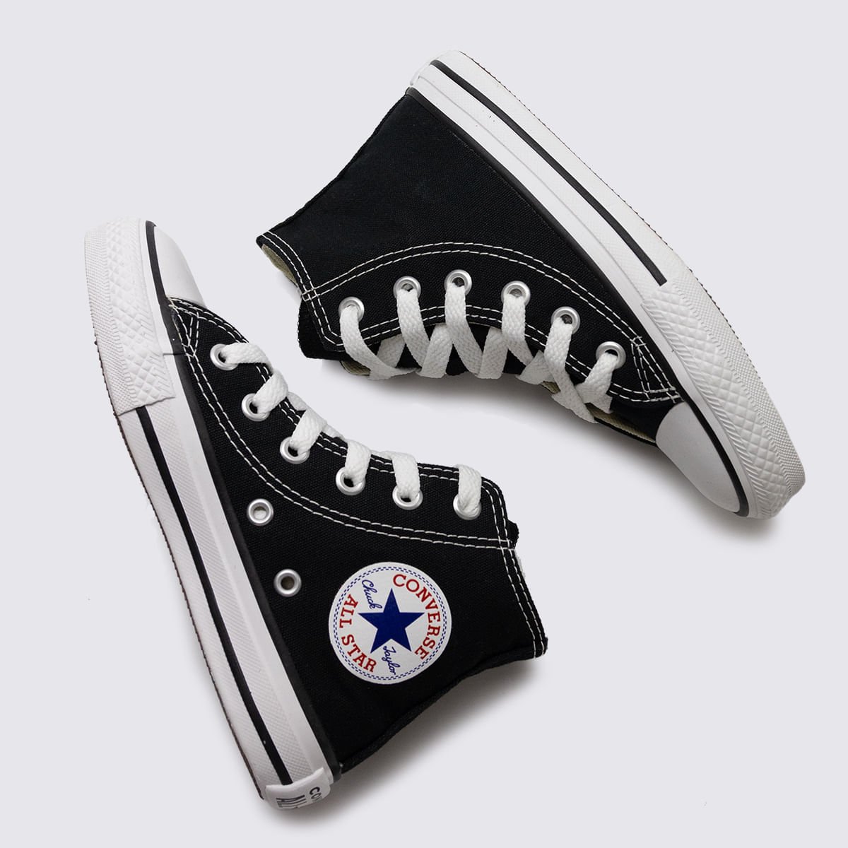 Tênis Converse Chuck Taylor All Star Infantil Preto CK00040002 Preto 4