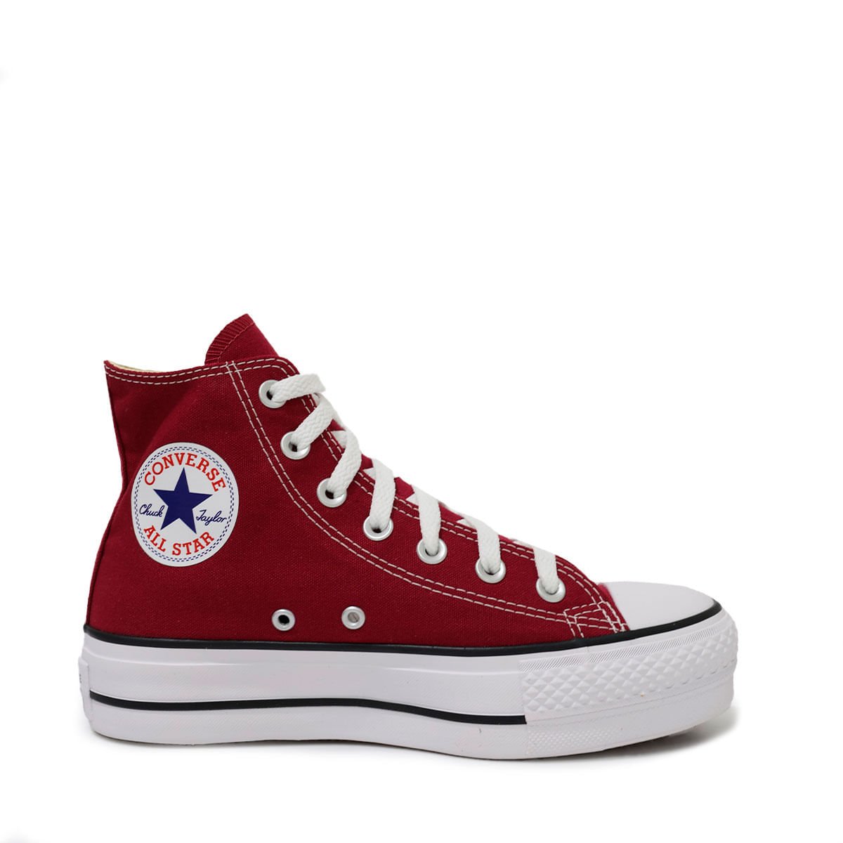 Tênis Converse Chuck Taylor All Star Platform Hi Bordo CT04940004 Vermelho 1
