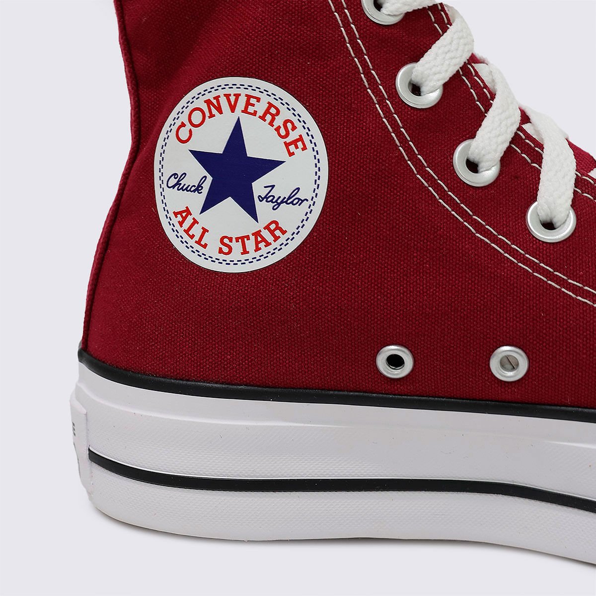 Tênis Converse Chuck Taylor All Star Platform Hi Bordo CT04940004 Vermelho 5