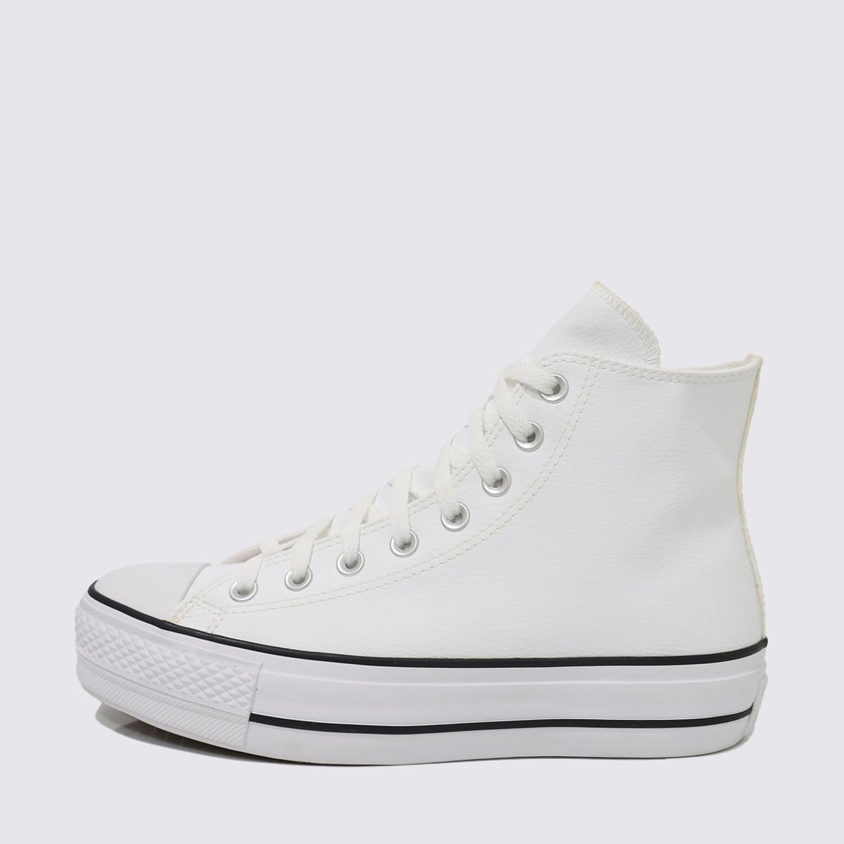 Tênis Chuck Taylor All Star Lift Branco Preto Branco CT09820001 Branco 2