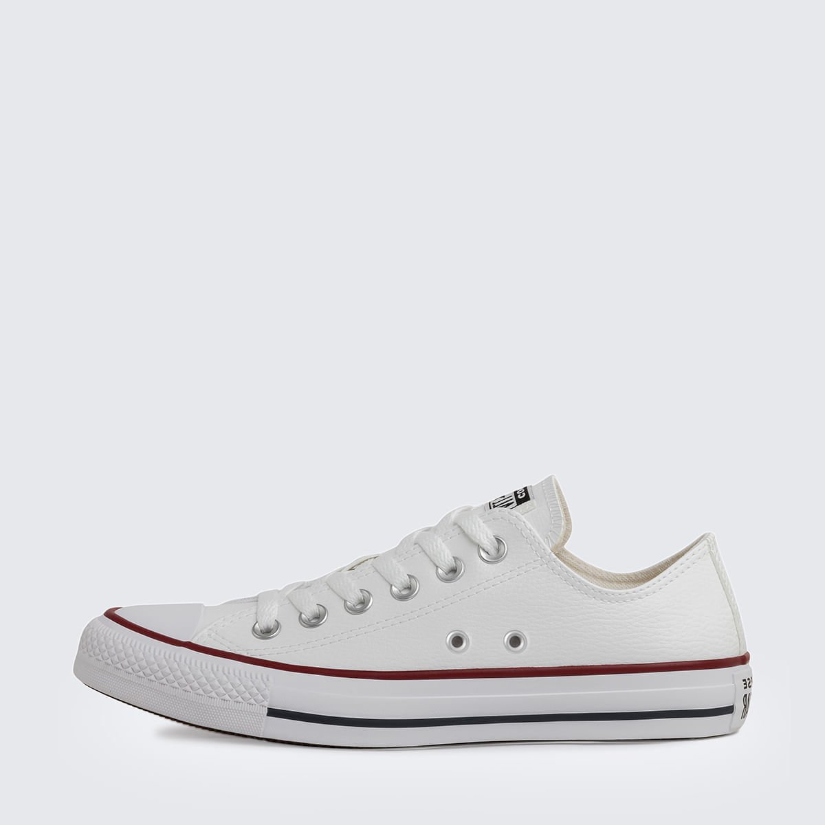 Tênis Chuck Taylor All Star Branco Vermelho Marinho CT04500001 Branco 2