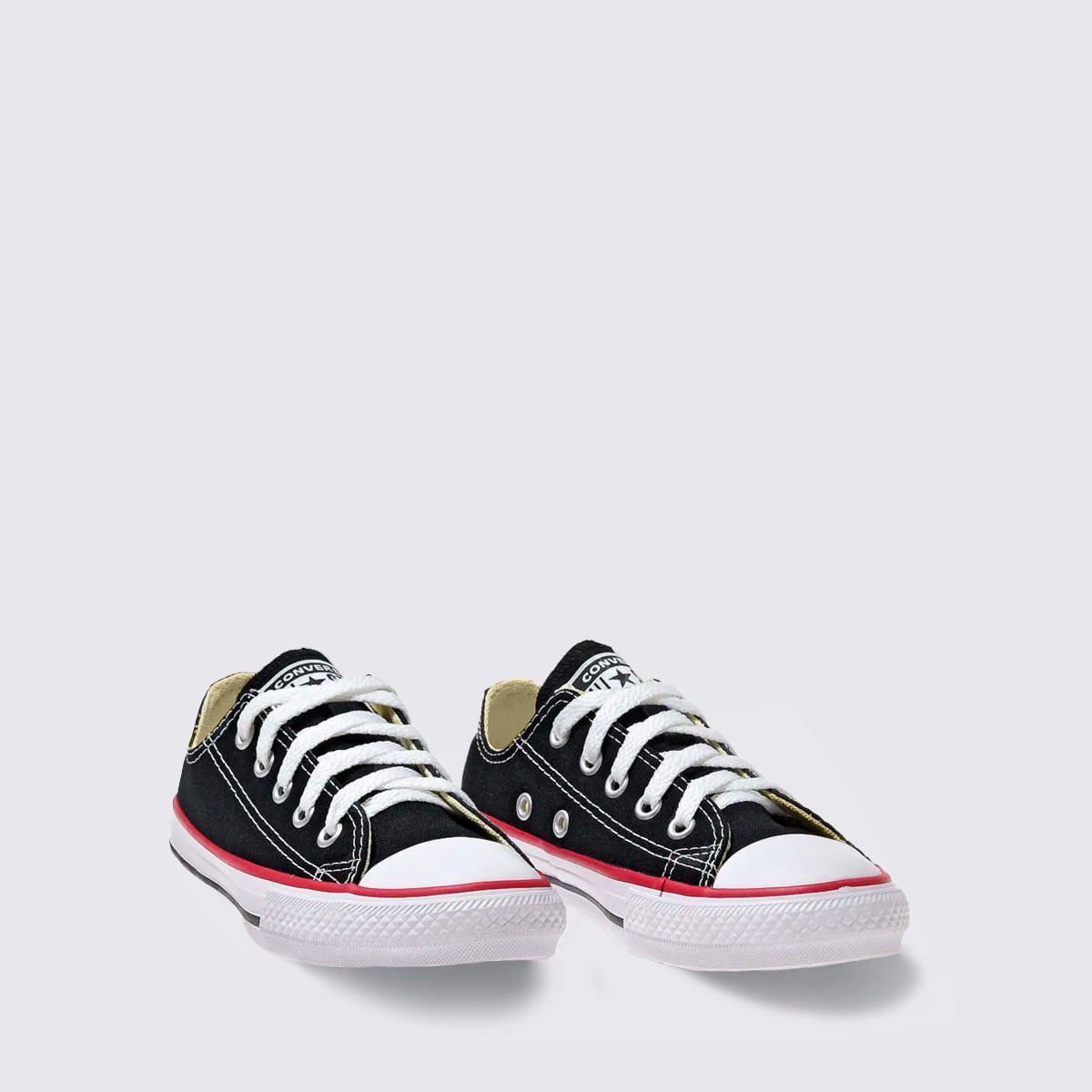 Tênis Converse Chuck Taylor All Star Infantil Preto Vermelho CK00020007 Preto 3