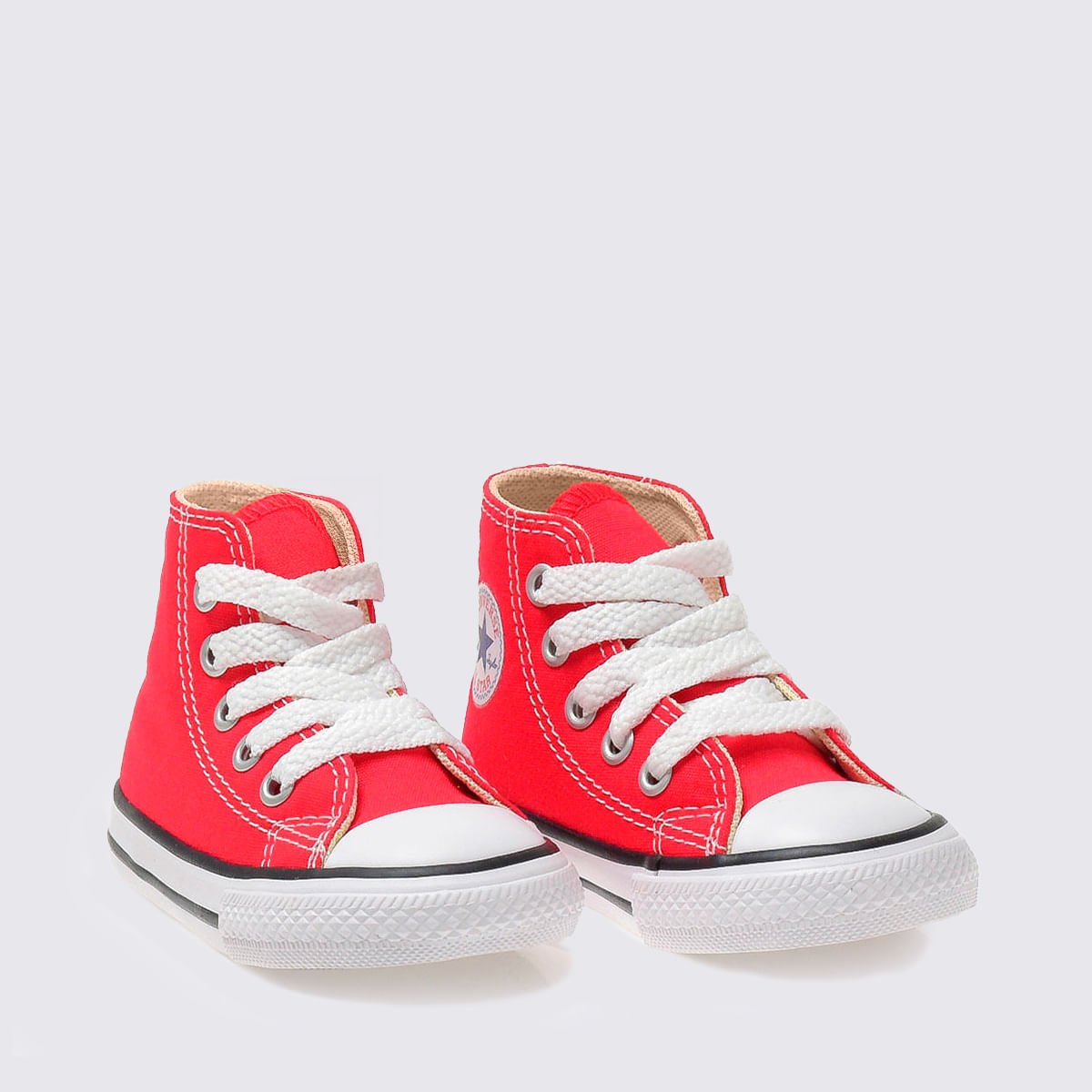 Tênis Converse Chuck Taylor All Star Infantil Vermelho Cru CK00030004 Vermelho 3