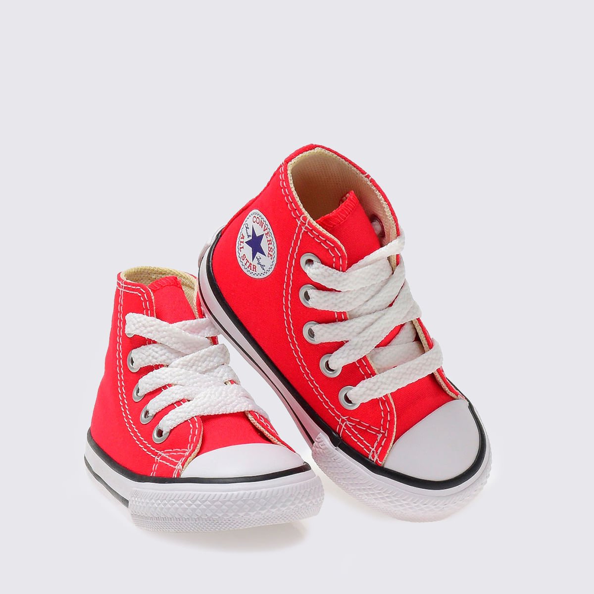 Tênis Converse Chuck Taylor All Star Infantil Vermelho Cru CK00030004 Vermelho 4