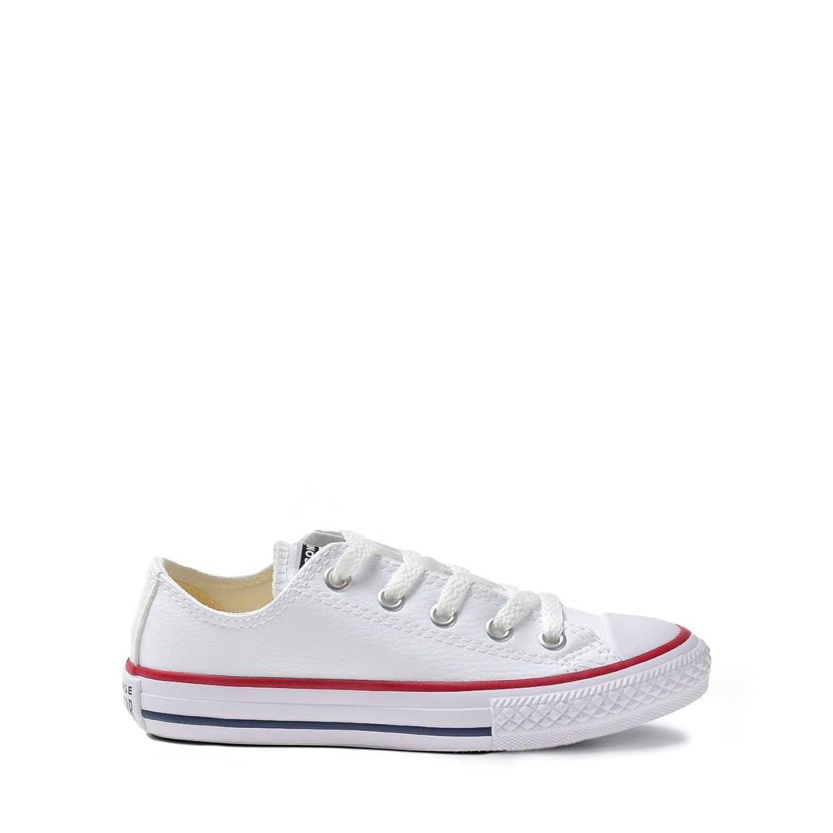 Tênis Converse Chuck Taylor All Star Infantil Branco Vermelho CK04200001