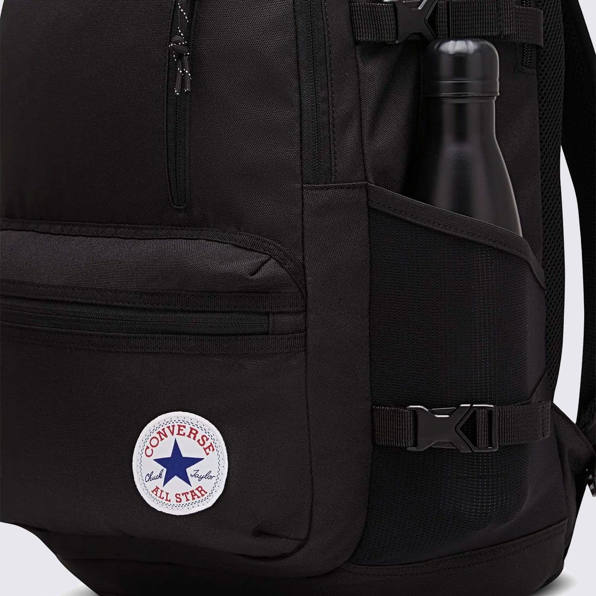 Mochila Converse Cam Straight Edge Backpack Preto MA5672023 Preto 7