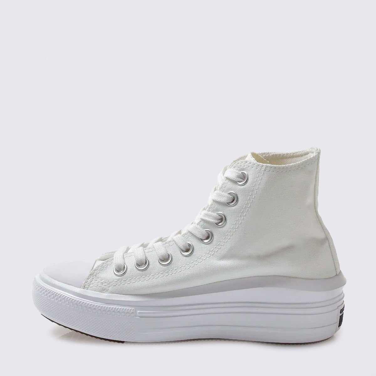 Tênis Converse Chuck Taylor All Star Move Hi White Natural Ivory Black CT15460002 Branco 2
