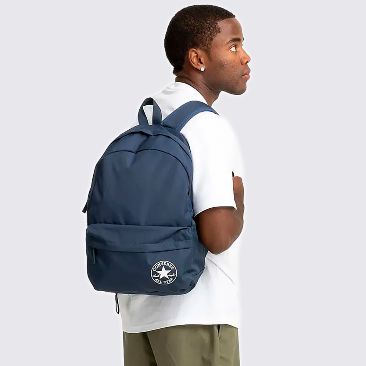 Mochila Converse Speed 3 Backpack Navy 10025962A02 Azul 4