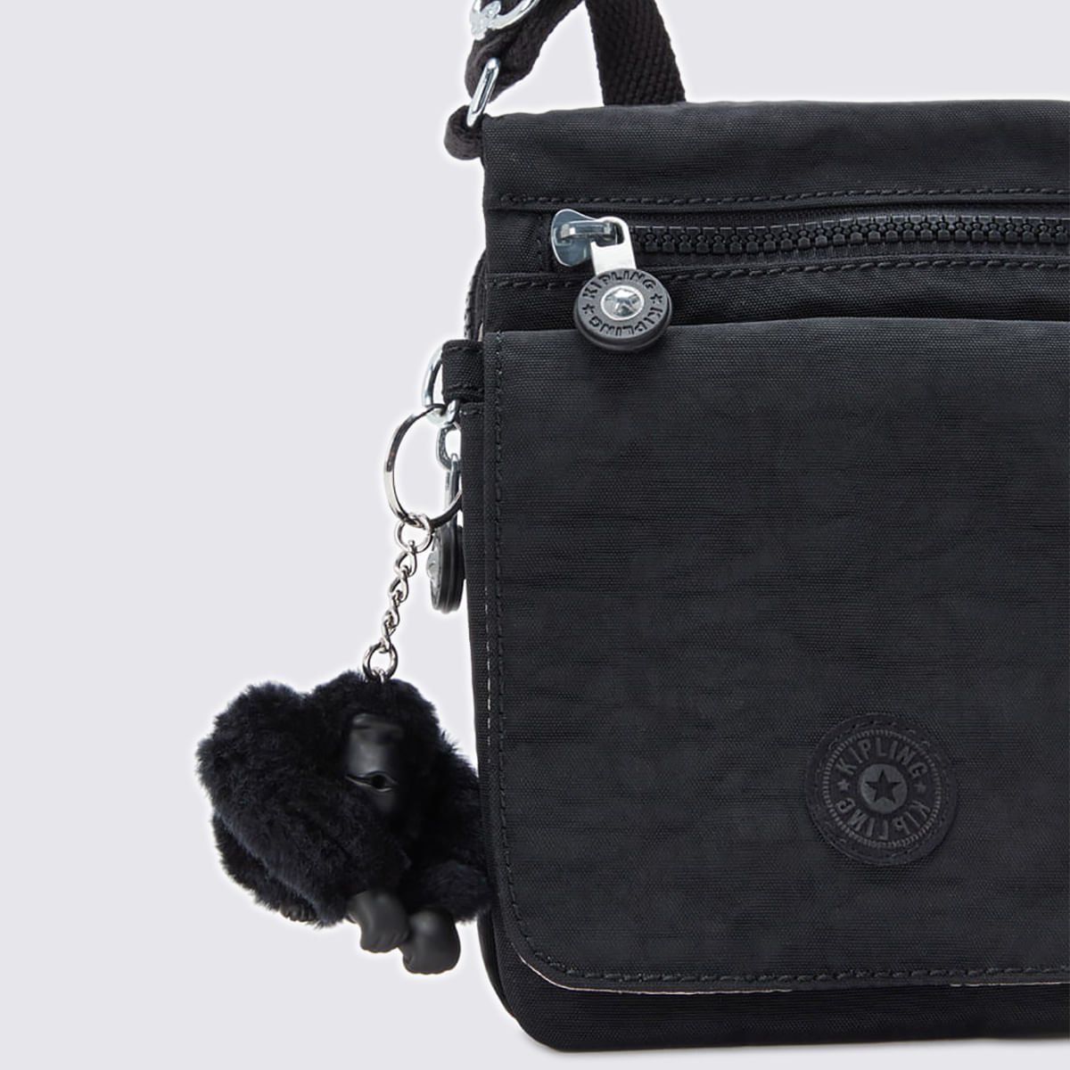 Bolsa Kipling New Eldorado Black Noir I7291P39 Preto 5