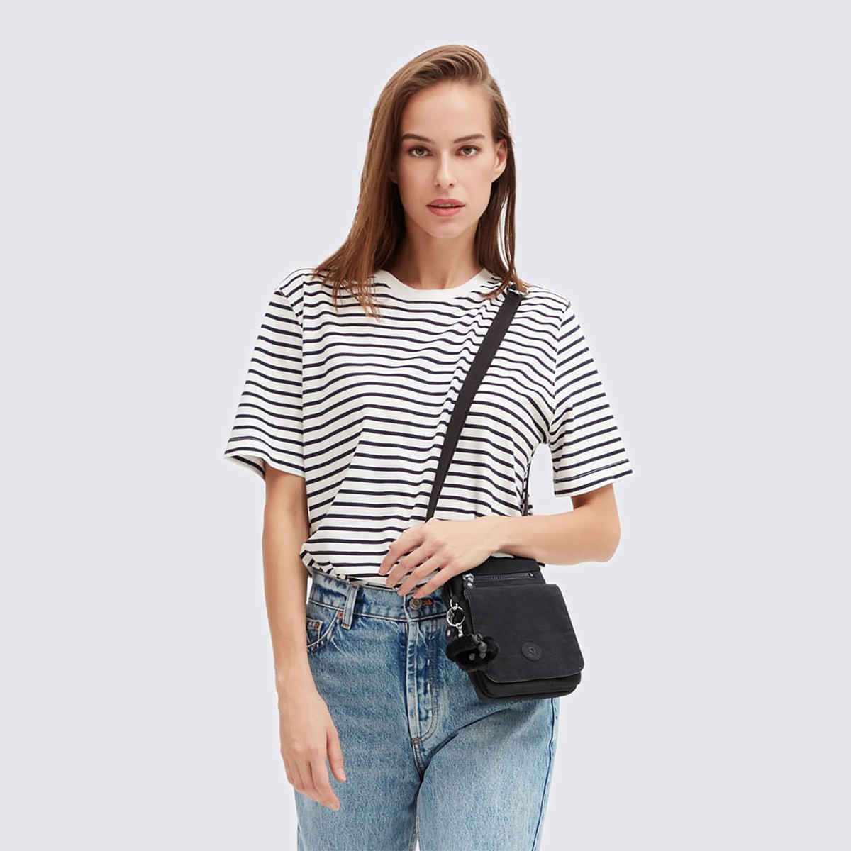 Bolsa Kipling New Eldorado Black Noir I7291P39 Preto 6