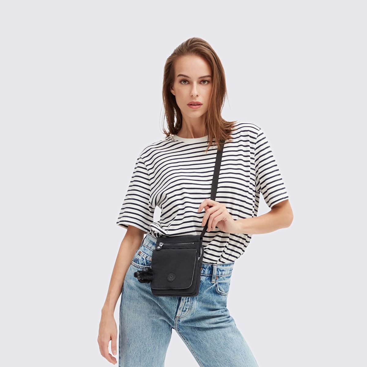 Bolsa Kipling New Eldorado Black Noir I7291P39 Preto 7