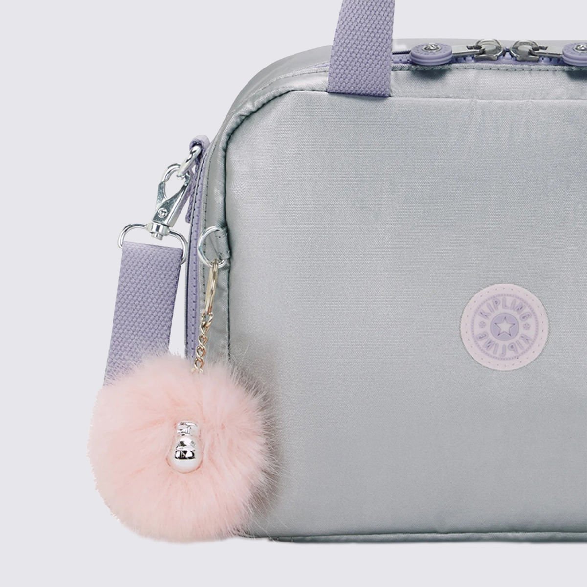 Lancheira Kipling Miyo Prata I736354M Prata 5