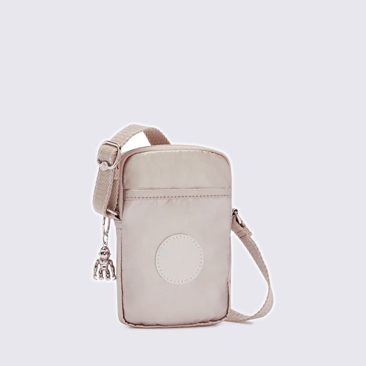 Bolsa Kipling Tally Dourado I027248I Bege 3