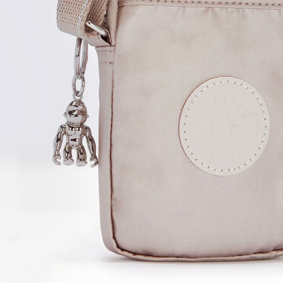 Bolsa Kipling Tally Dourado I027248I Bege 5